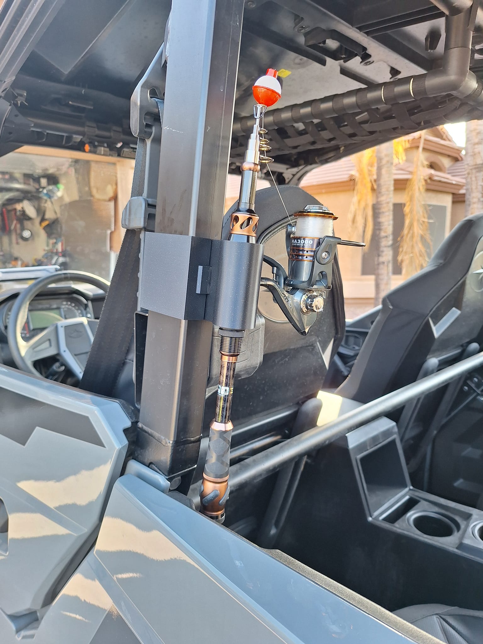 polaris ranger fishing rod holder Watch Golf Cart on Amazon Live Rack Fishing Rod Holder Rod Holder for Polaris Ranger