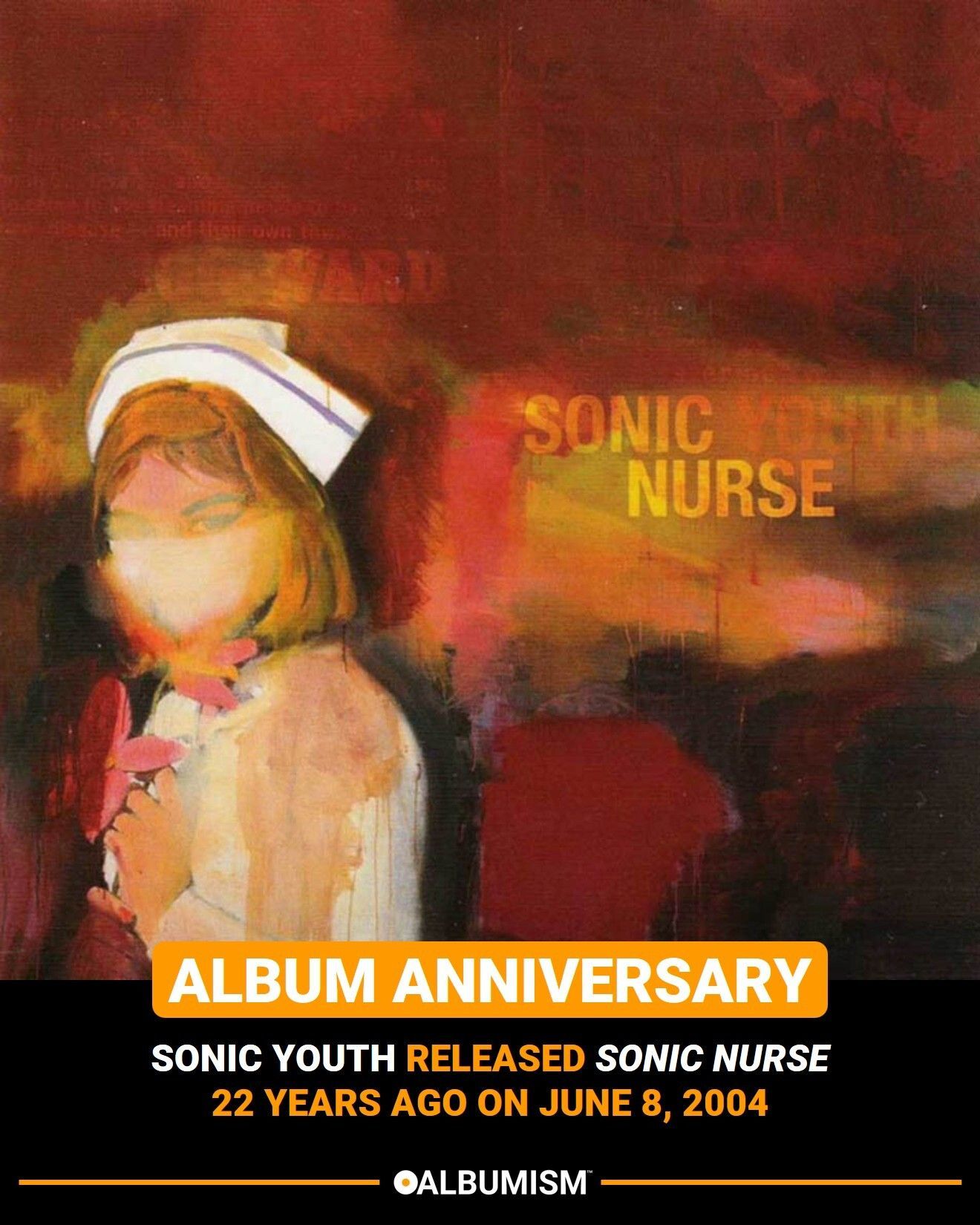 Sonic Youth released 'Sonic Nurse' 22 years ago on June 8, 2004.