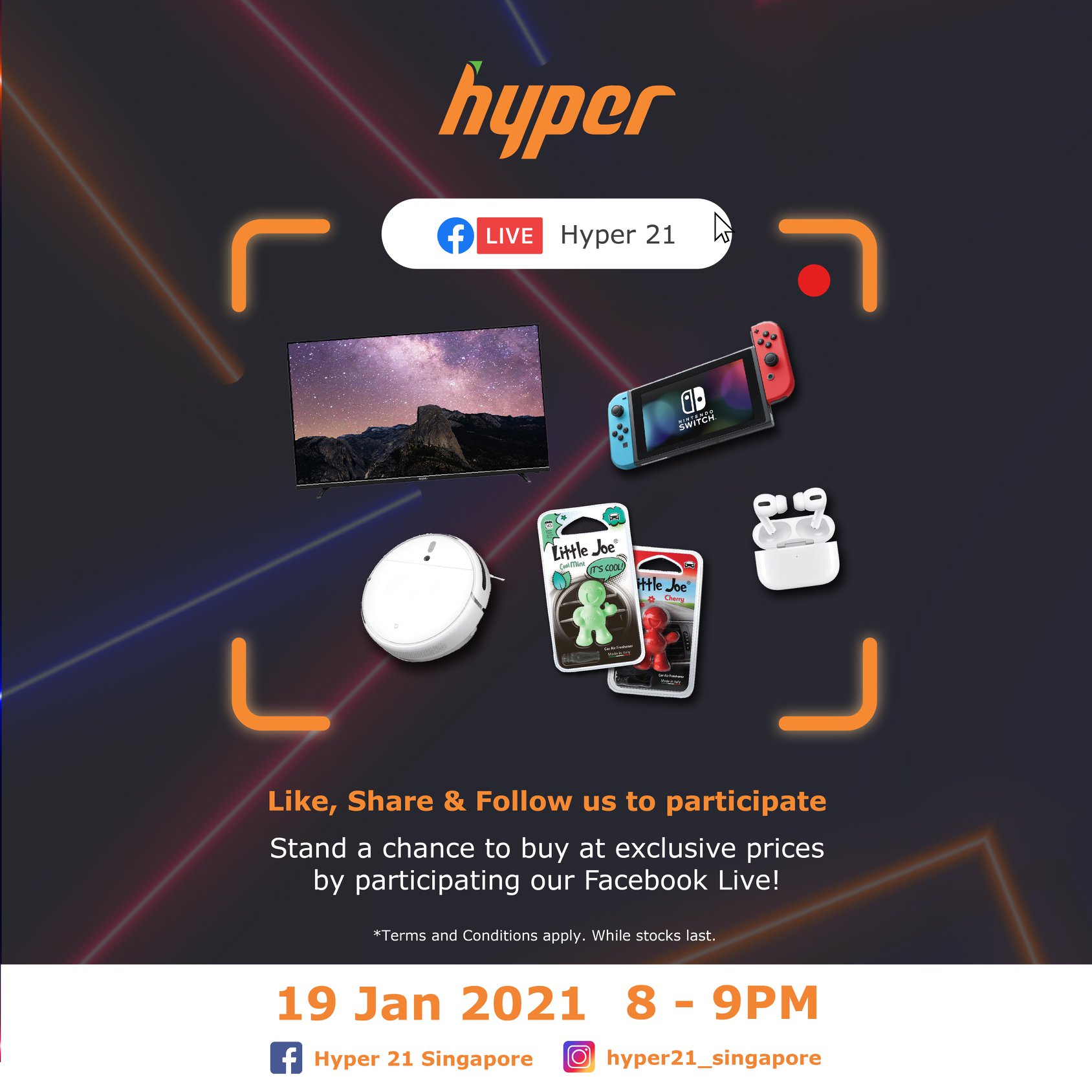 Hyper 21 Live is back by popular... - Hyper 21 Singapore | Facebook