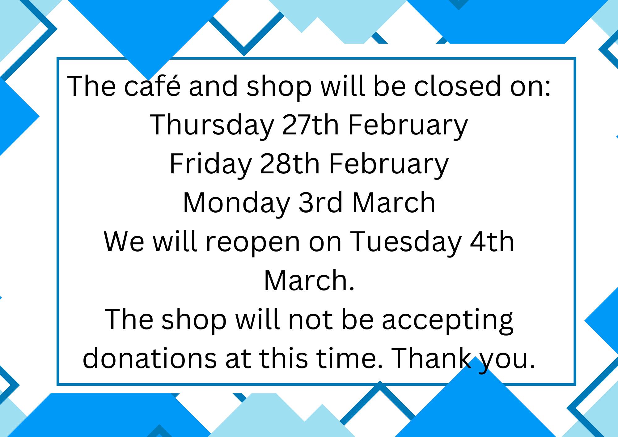 The Oaks Centre - Reminder that we are closed today,... | Facebook
