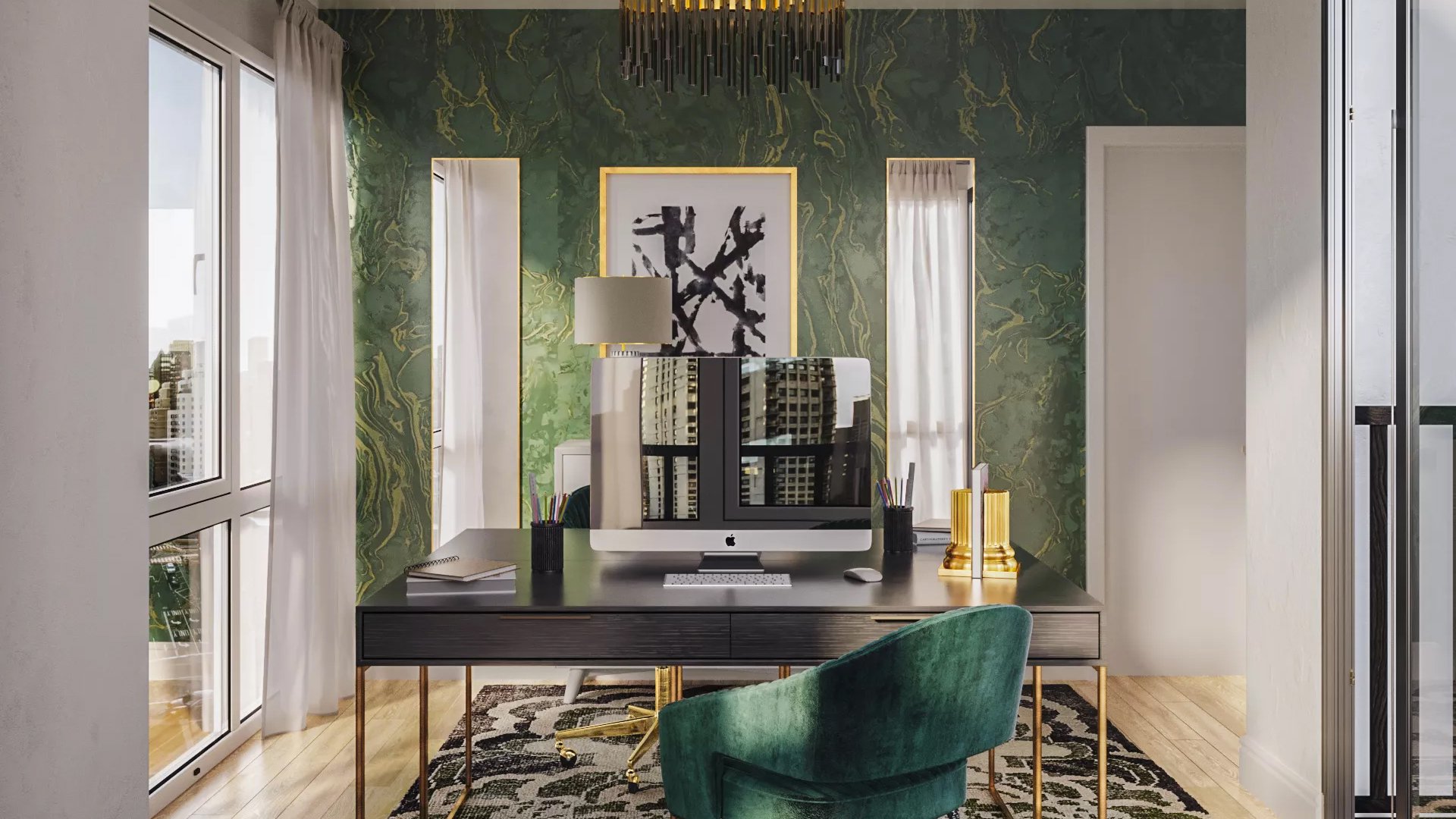 Studio Dalika - The client wanted an accent wall as...