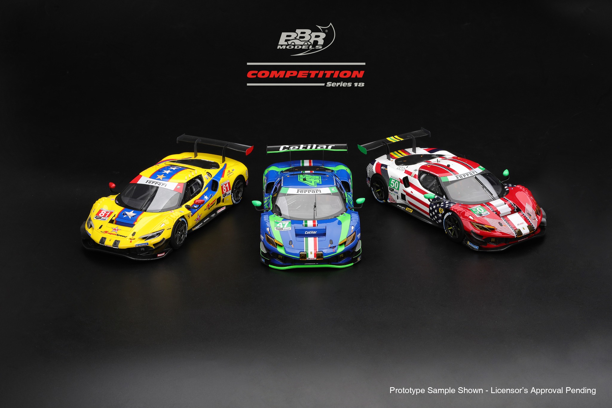 Ferrari 499P 3.0L Turbo V6 Team Ferrari AF Corse #50 Winner 2024 24h Le Mans in