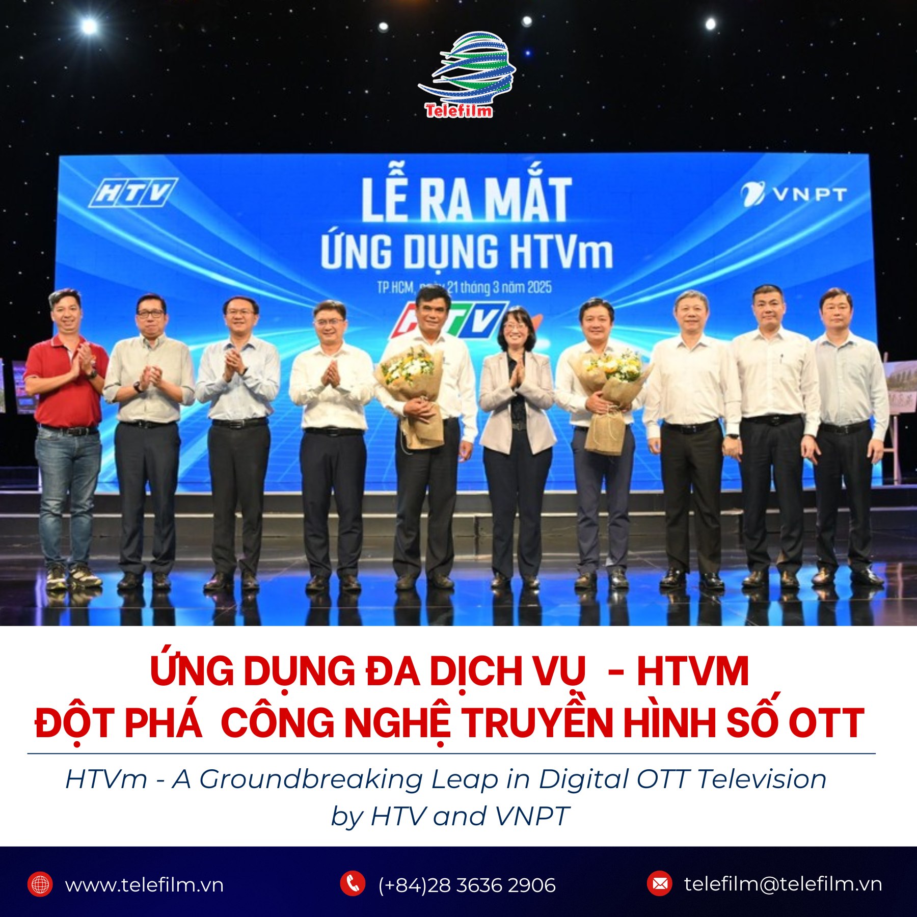 Telefilm - 🔥 HTV & VNPT chính thức ra mắt HTVm – nền tảng truyền hình ...