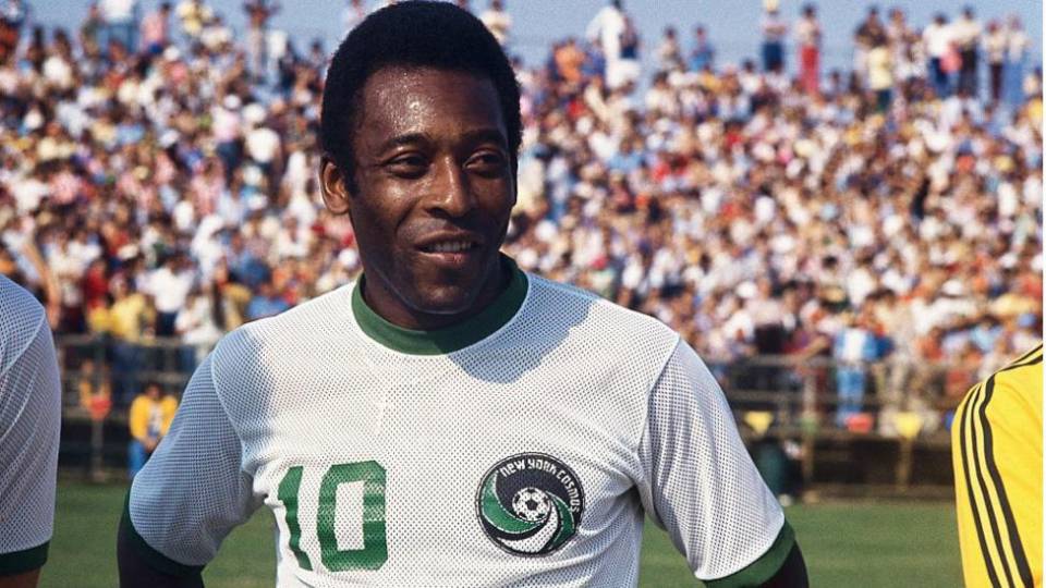 Pelé, the Brazilian king of soccer who won a record three World