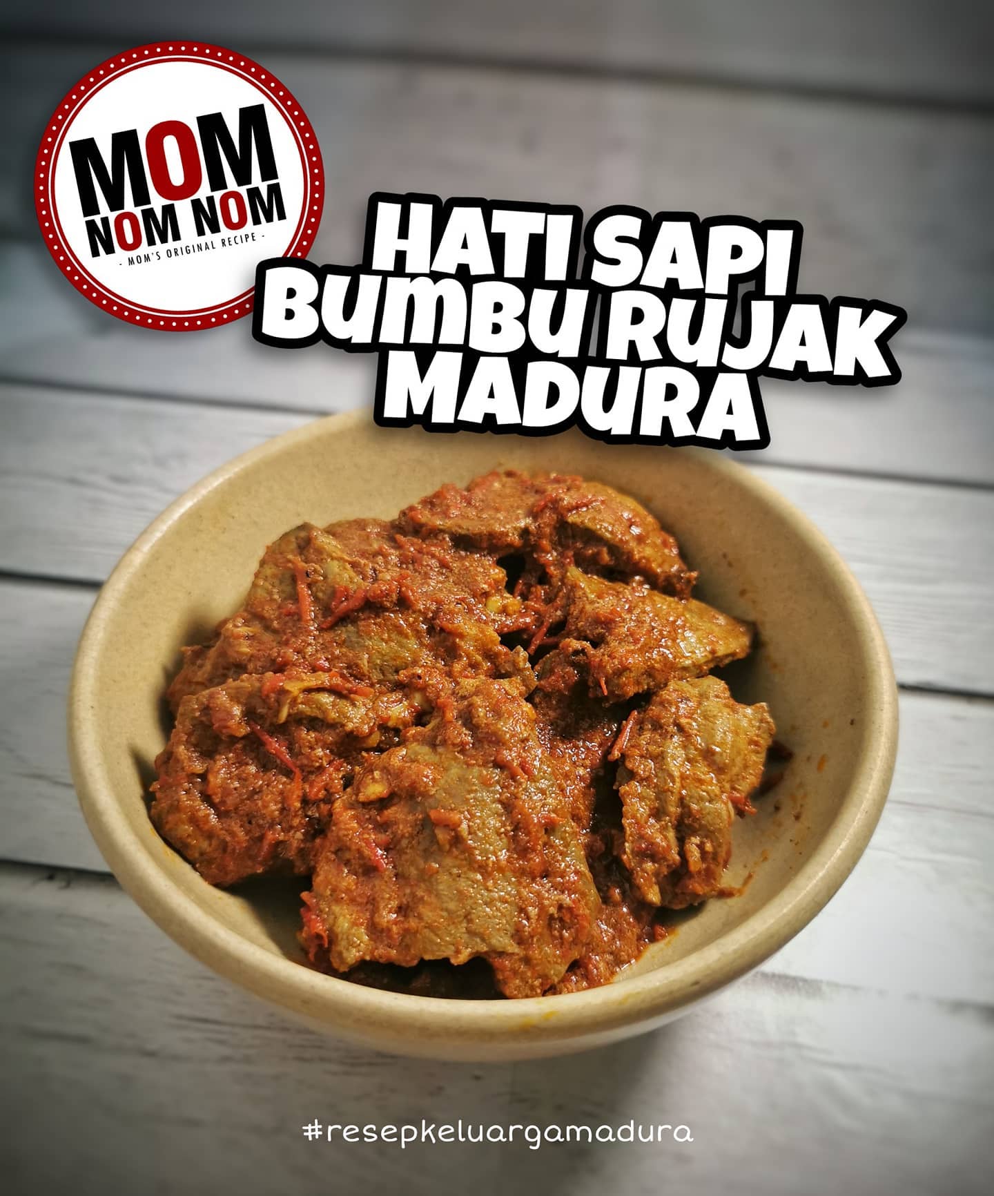 Momnomnom - Ada yang baru dari MomNomNom loh... Ada Hati Sapi Bumbu ...