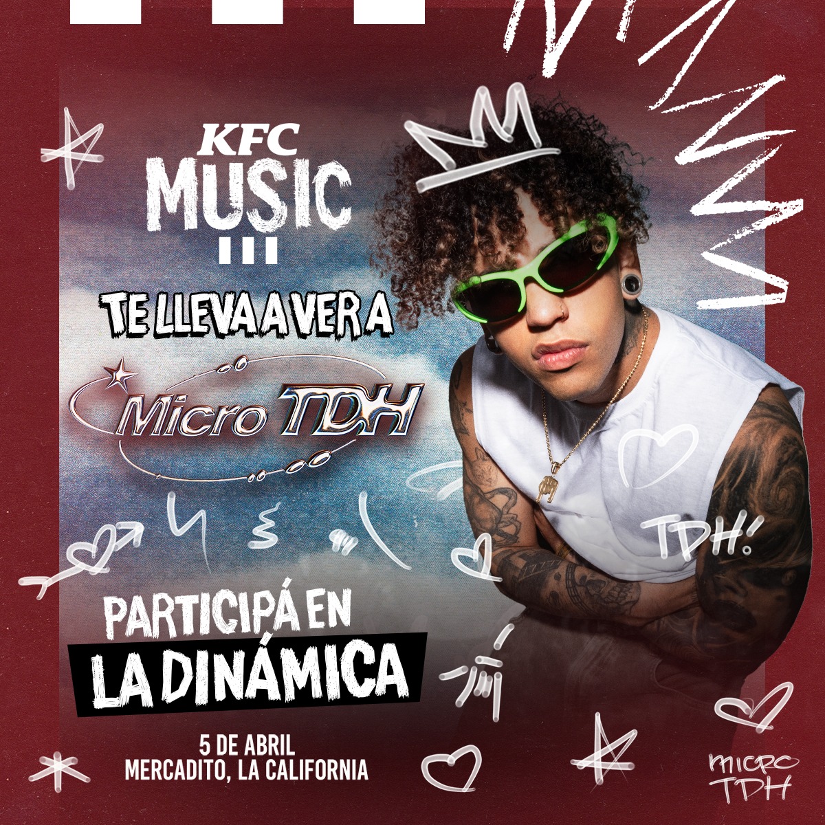 KFC - Micro TDH llega este 5 de abril y KFC Music te lleva al concierto ...
