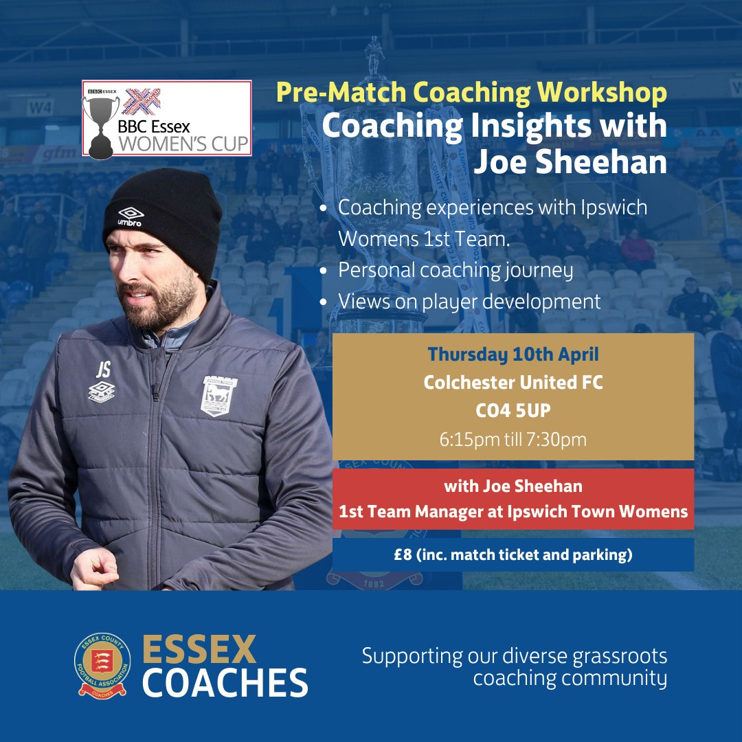 Essex - 🎓 Pre-Match Coaching Workshop: Coaching Insights with Joe ...