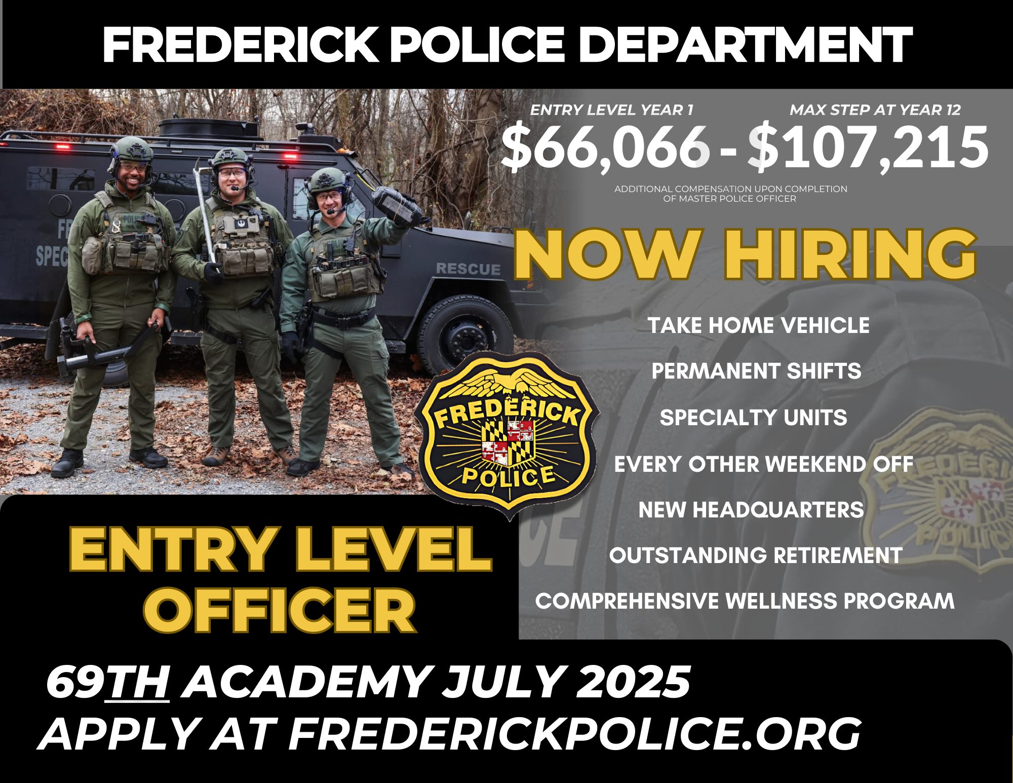 Frederick - Interested in a career in law enforcement? The Frederick ...