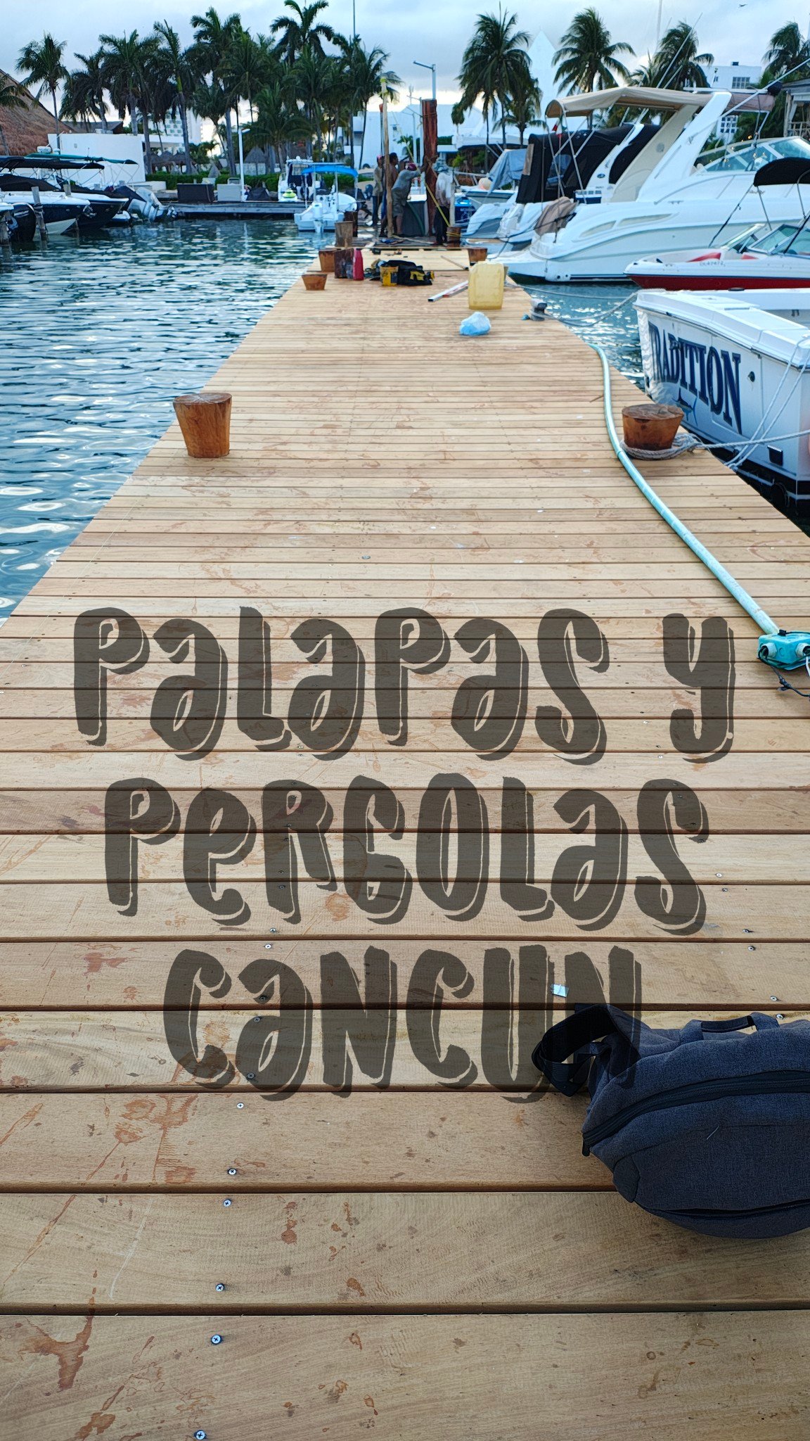 Palapas y pergolas cancun