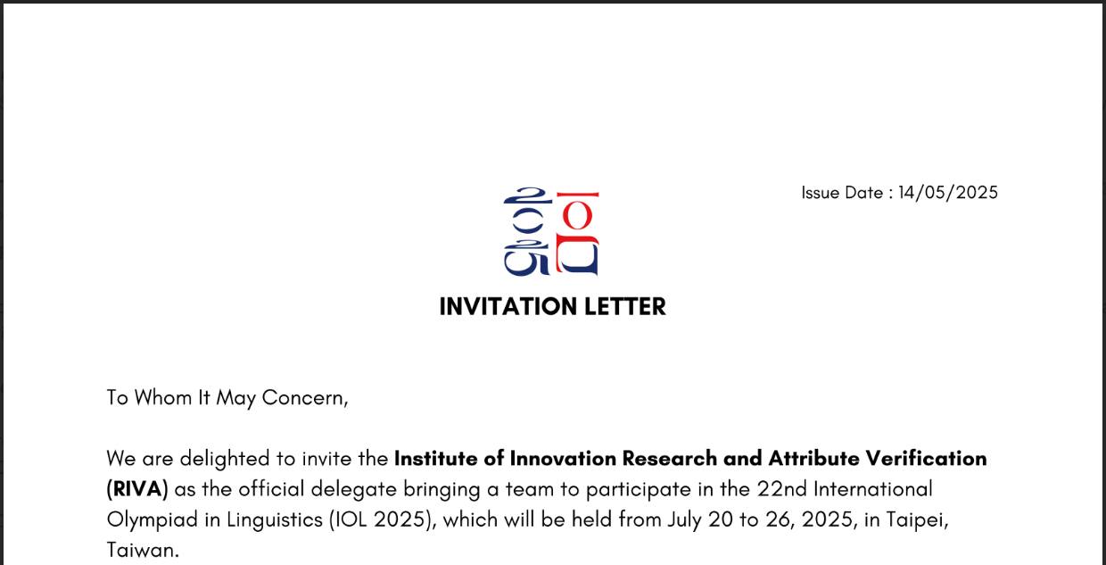 International Linguistics Olympiad - IOL Vietnam | Hanoi