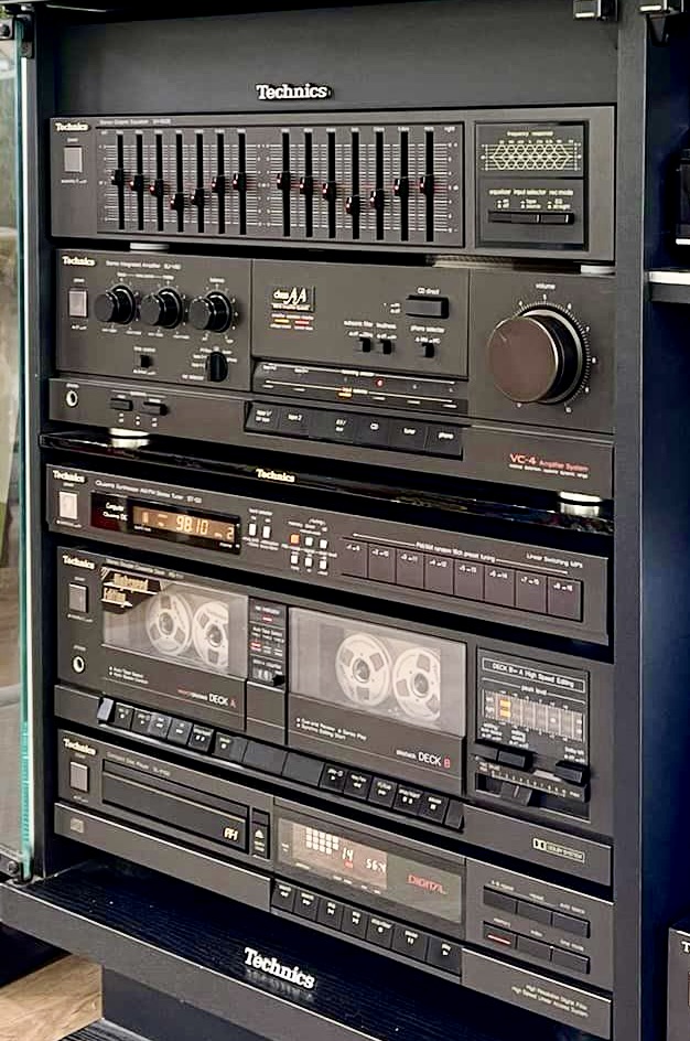 vintage Technics stereo system😘 Ah 21-2 Technics Technios Techako
