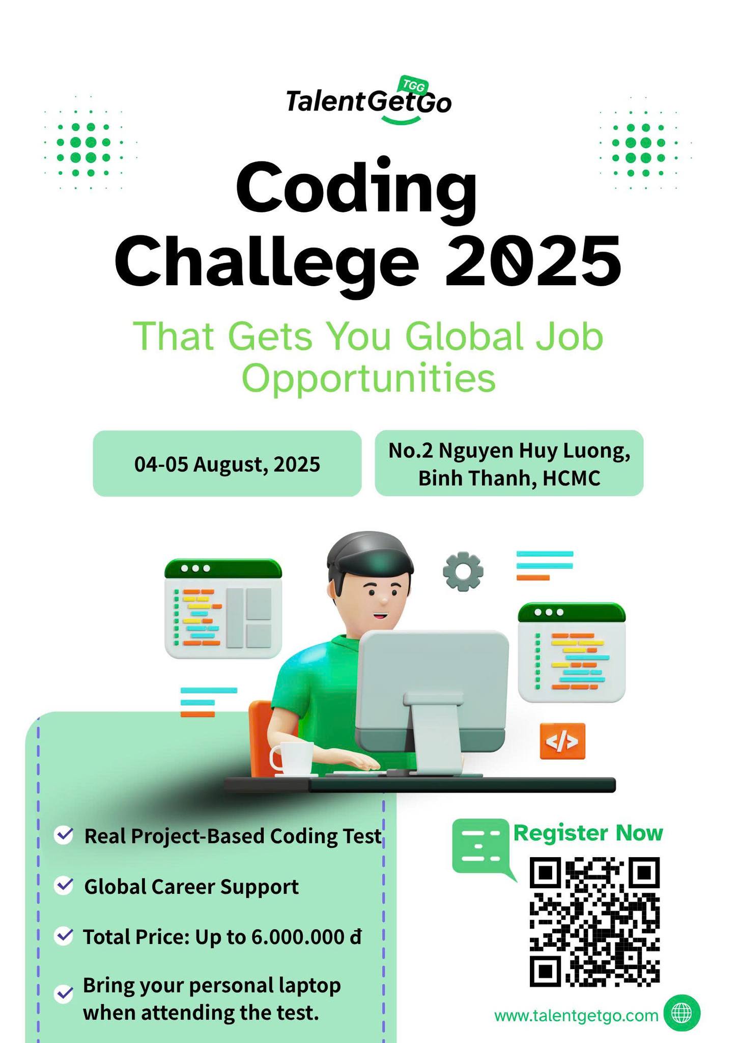 🎯 [CNTT SHARE] [CUỘC THI LẬP TRÌNH] TalentGetGo Coding Challenge 2025 🌍 ...