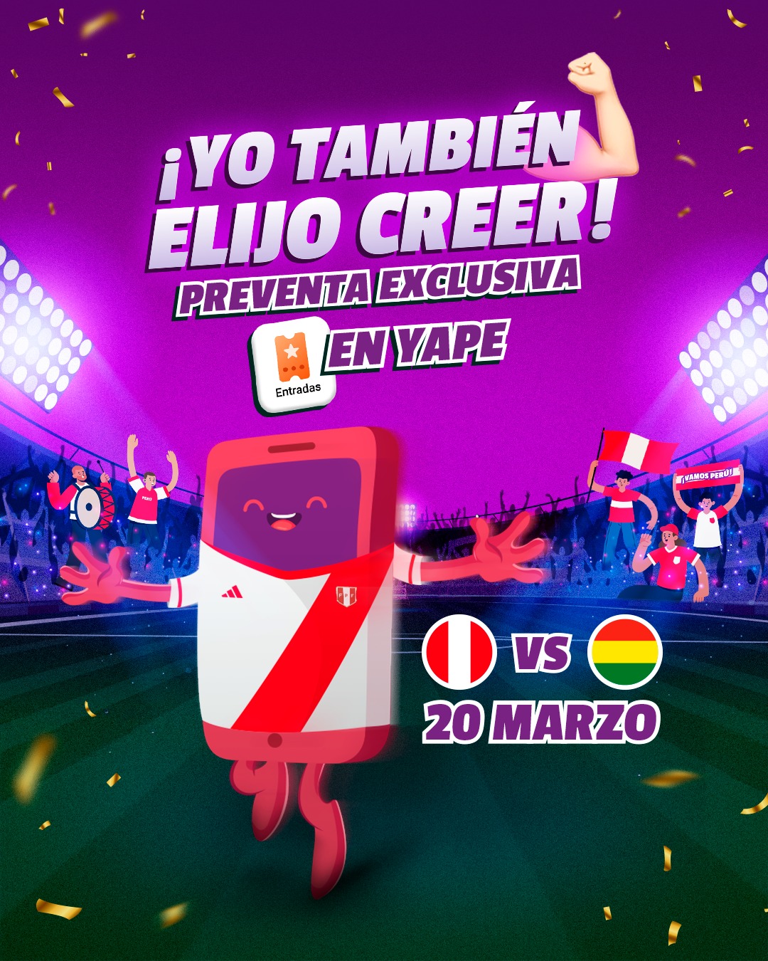 Yape - 🇵🇪⚽ Donde está la selección, están los yaper@s.🔥🎉 HOY 06 de ...