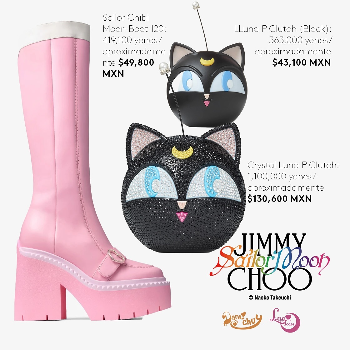 ✨ ¡La magia de Sailor Moon y el lujo de Jimmy Choo se unen de