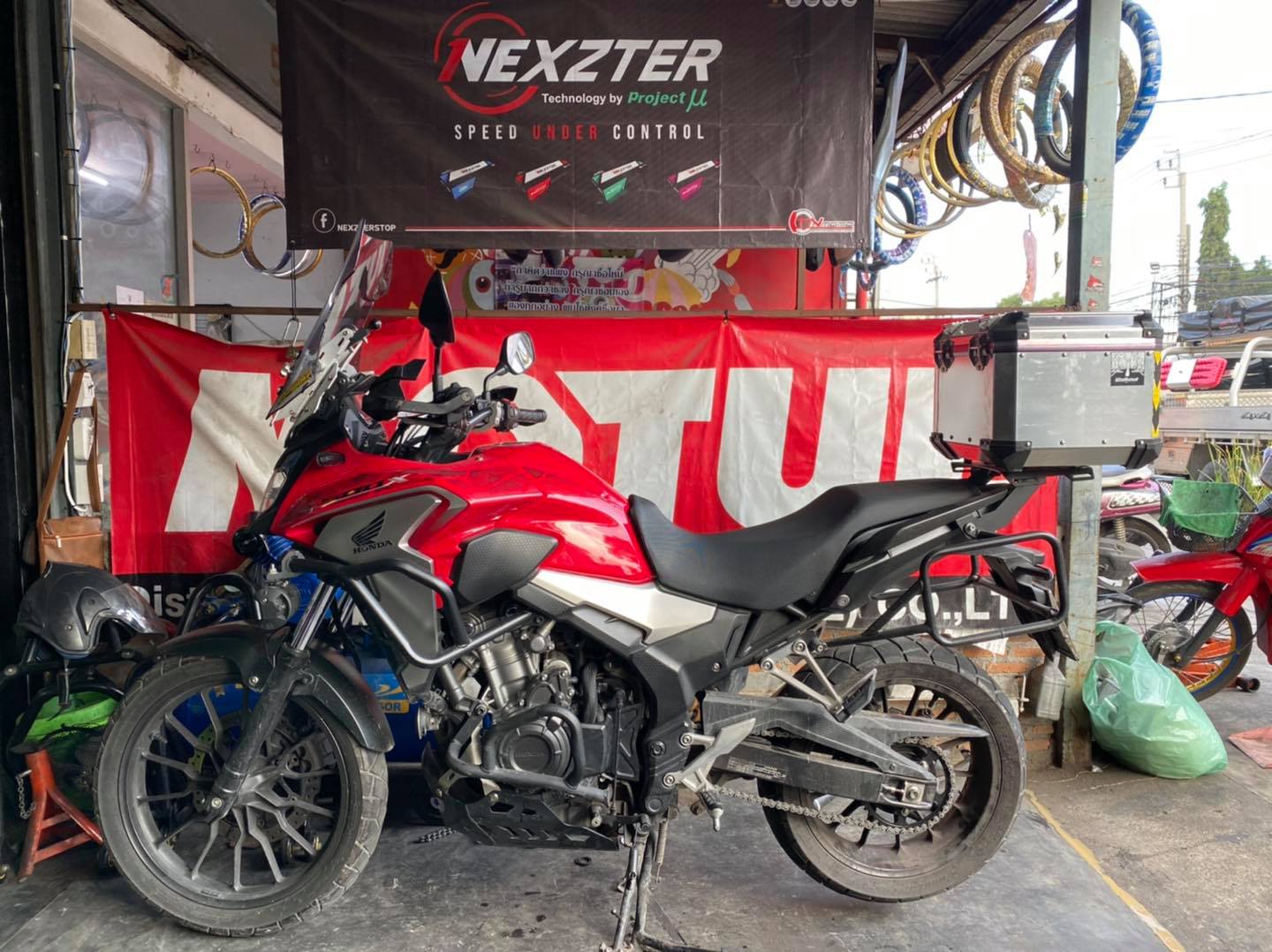 Fox Rider Shop - 🦊 CB500X เปลี่ยนชุดโซ่ + สเตอร์... | Facebook