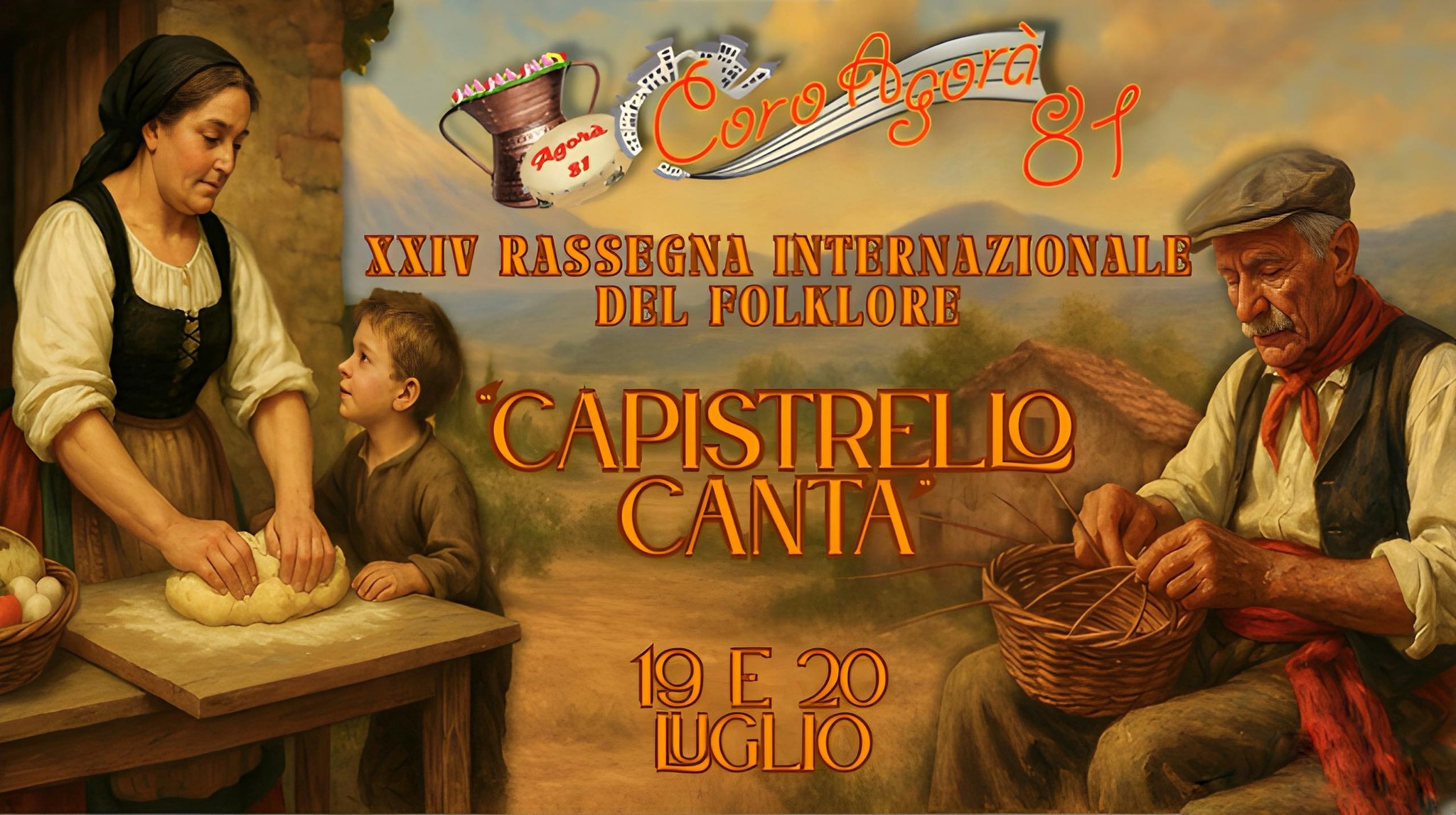 XXIV RASSEGNA INTERNAZIONALE DEL FOLKLORE- Capistrello Canta