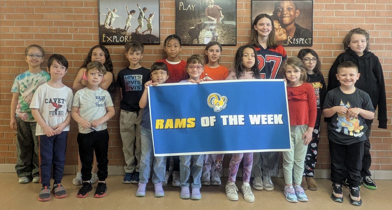 Riley - We are so proud of our Rams of the Week! Keep up the great work ...