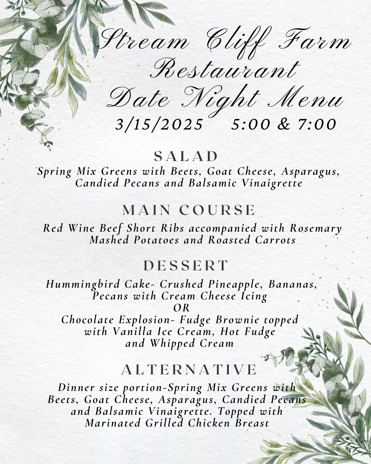 Stream Cliff Farm, Restaurant & Winery | Commiskey IN