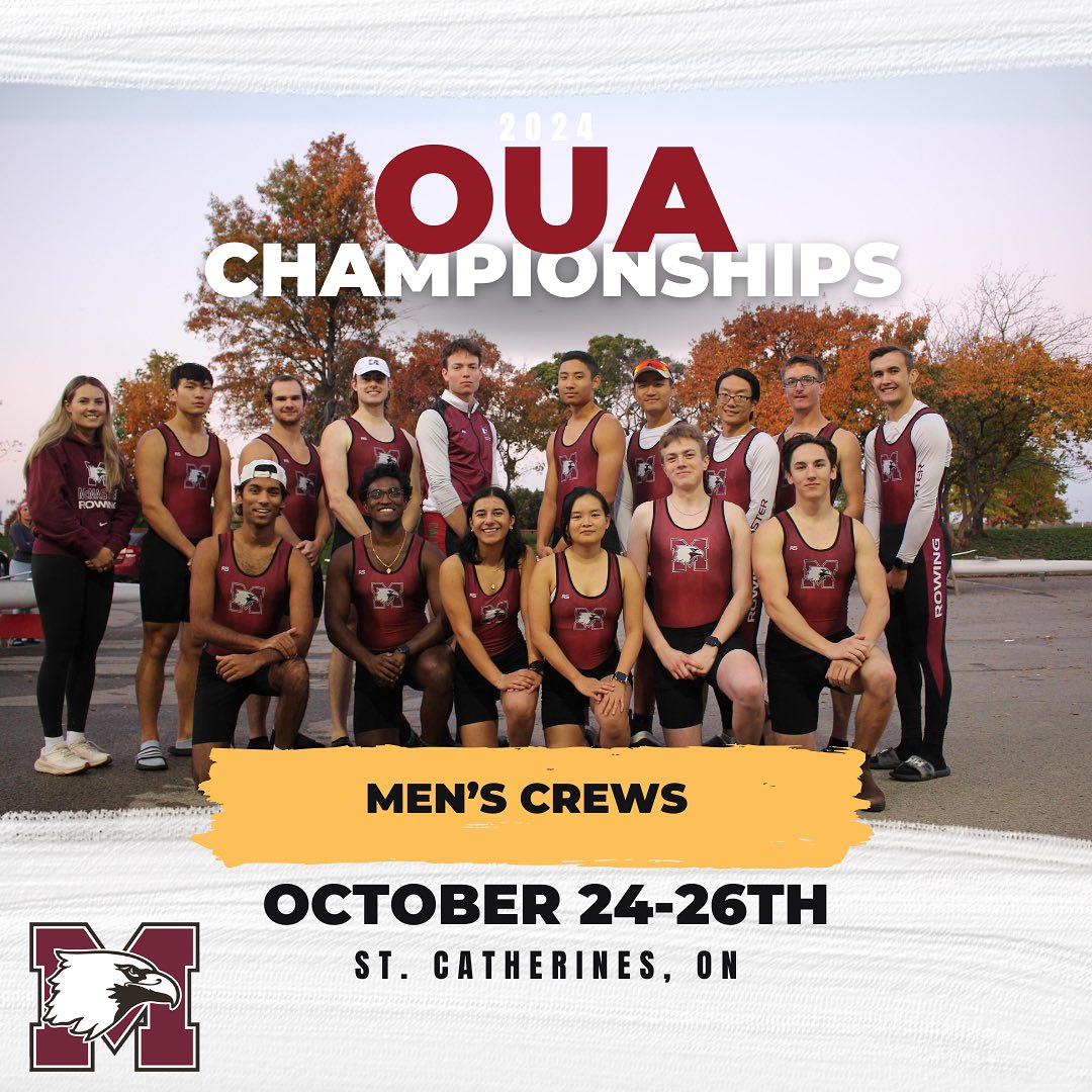 McMaster Rowing - Introducing our 2024 OUA men’s crews‼️🦅 | Facebook
