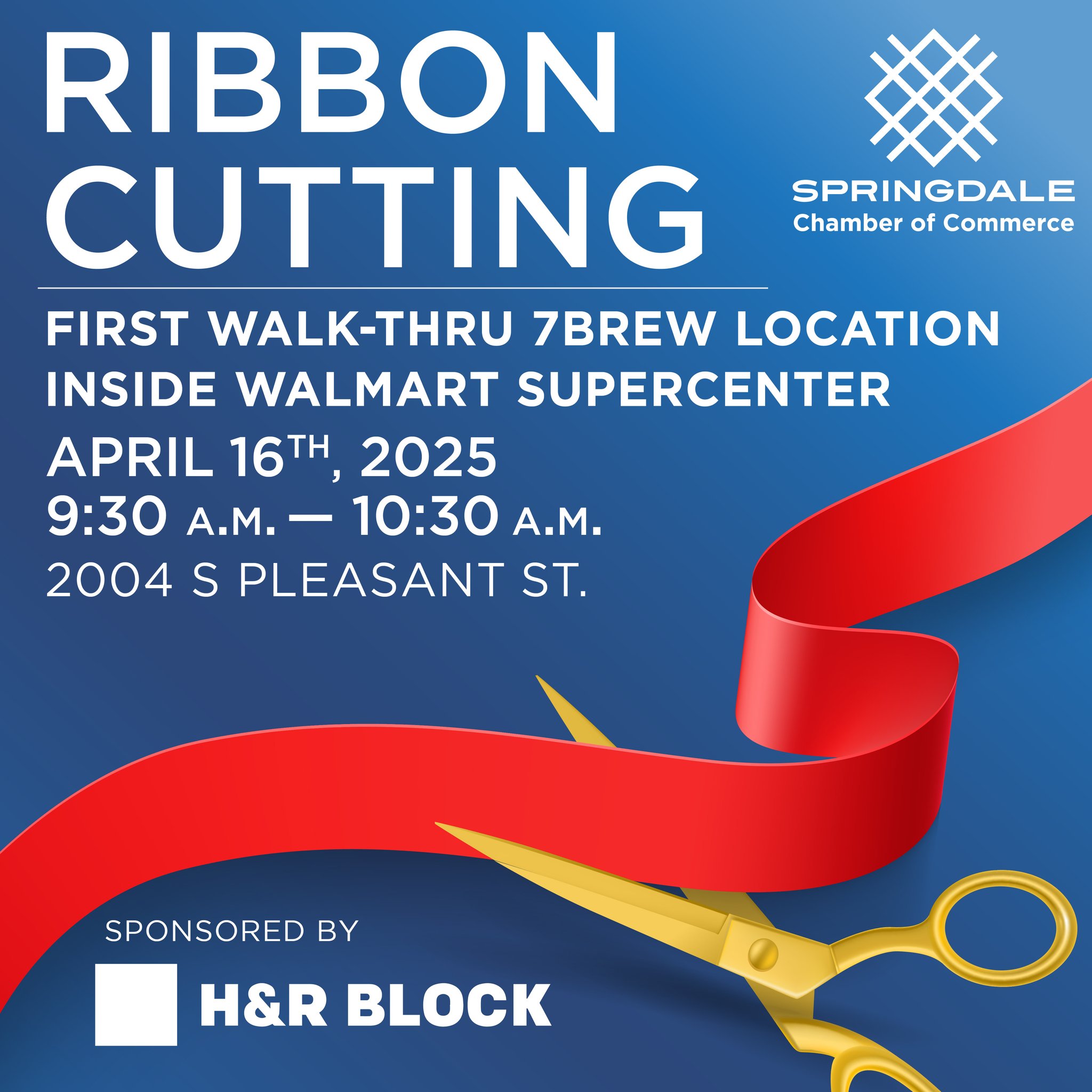 Springdale - 🎉 Join us for a special Ribbon Cutting at 7 Brew Coffee ...