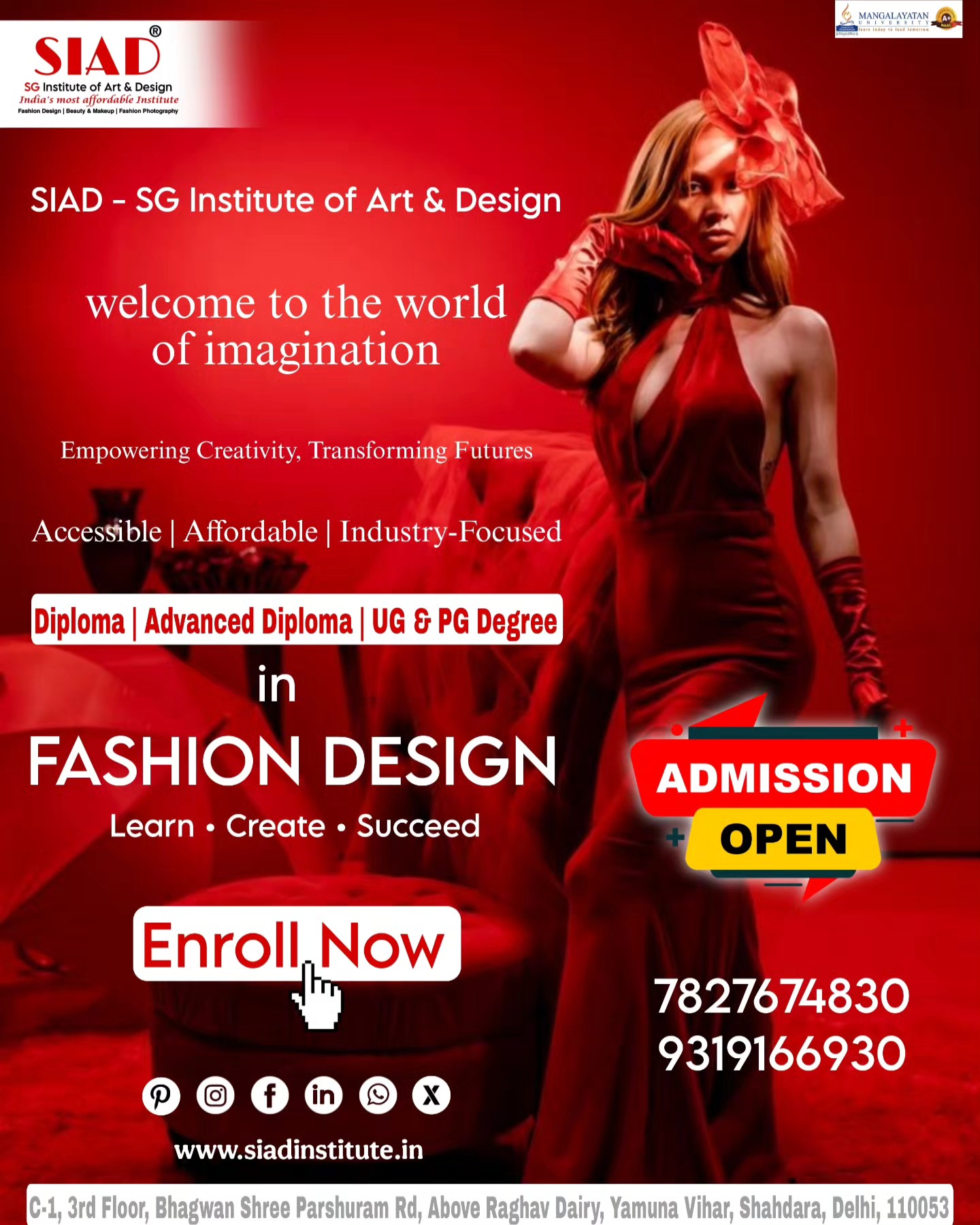 SIAD - SG Institute Of Art & Design | Delhi