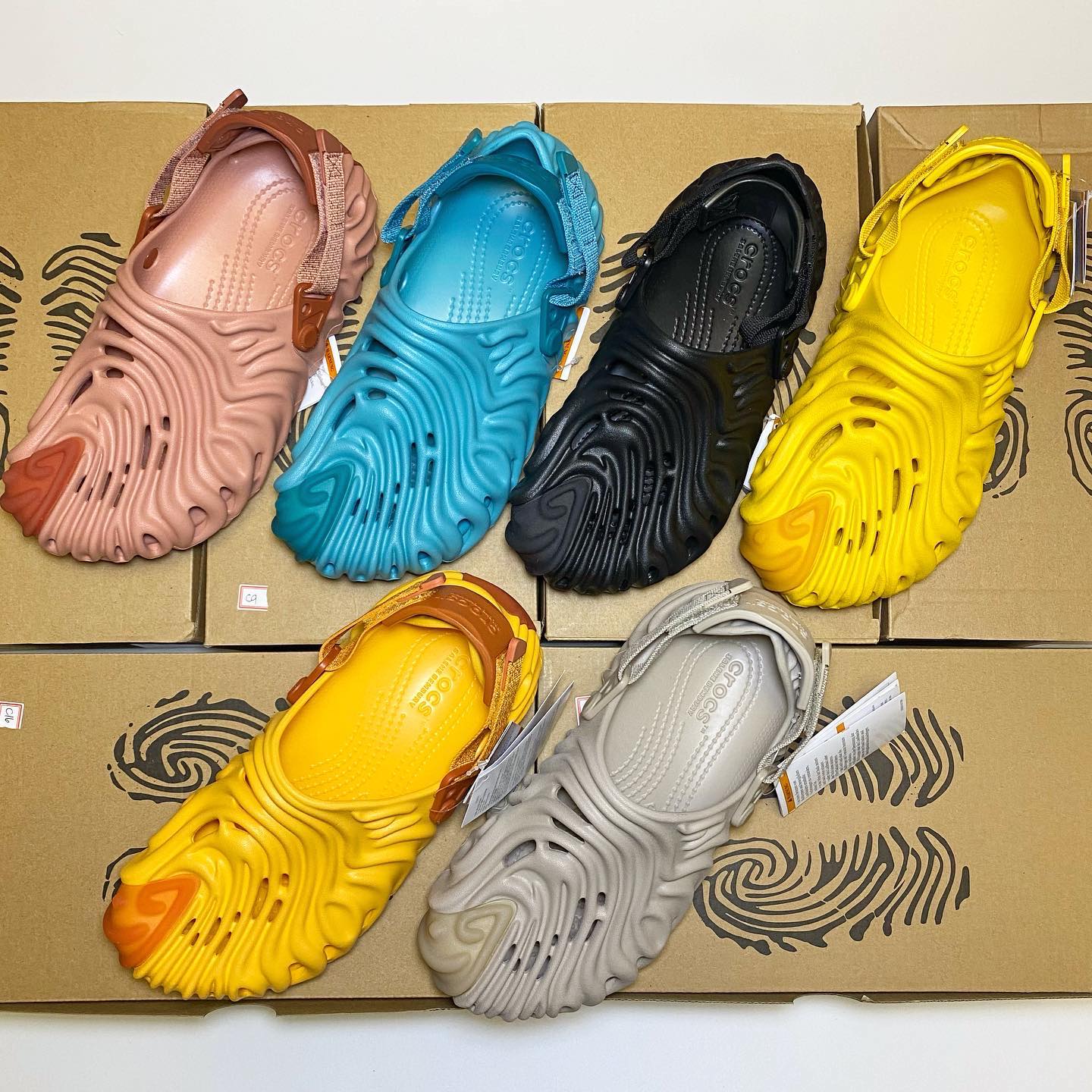 Salehe Bembury x Pollex Clog •Kuwata •Tide •Sasquatch •Yoke 