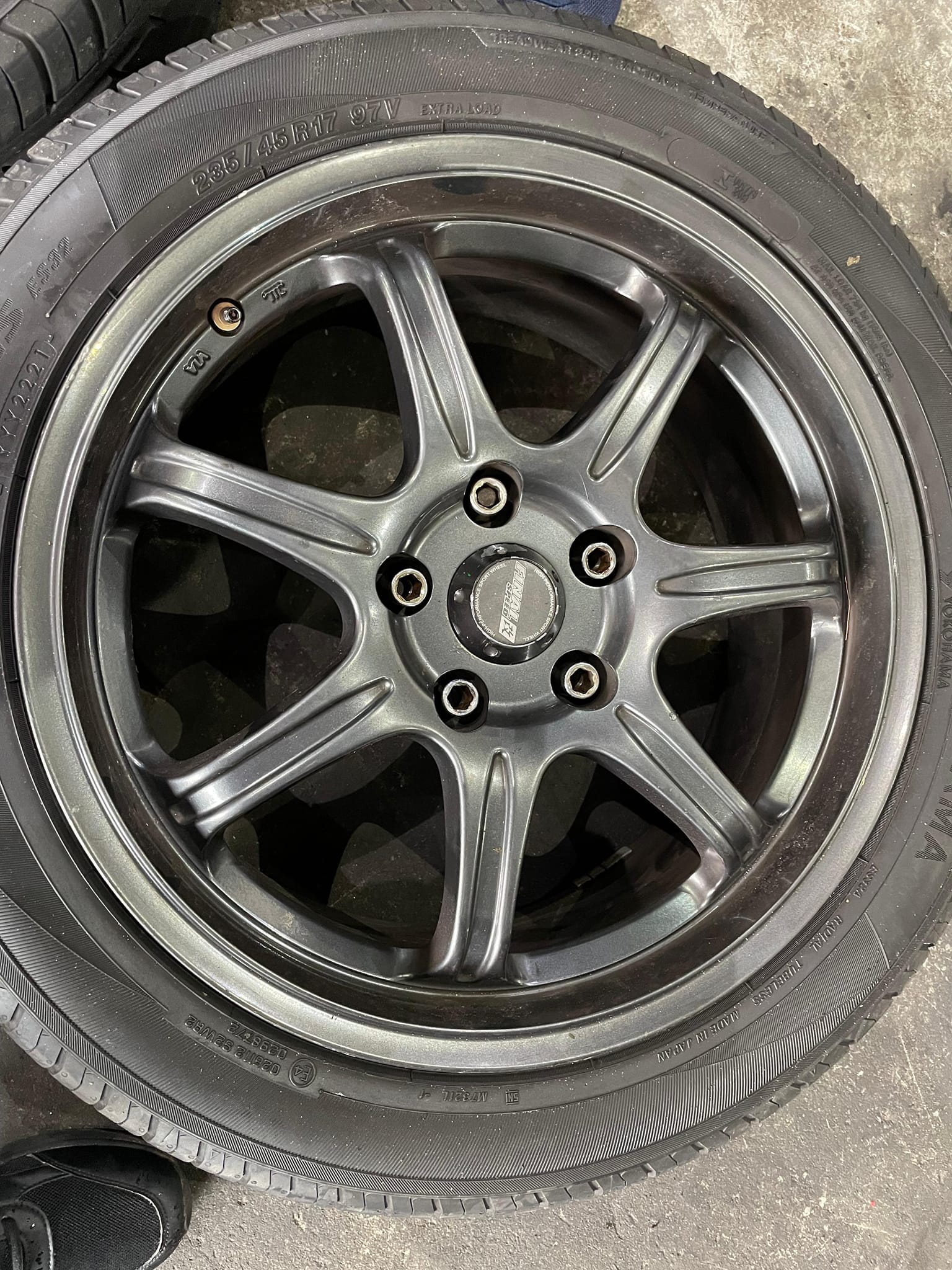? made in Japan ?? A tech final speed 17 inch x 7 j PCD - 5 x 