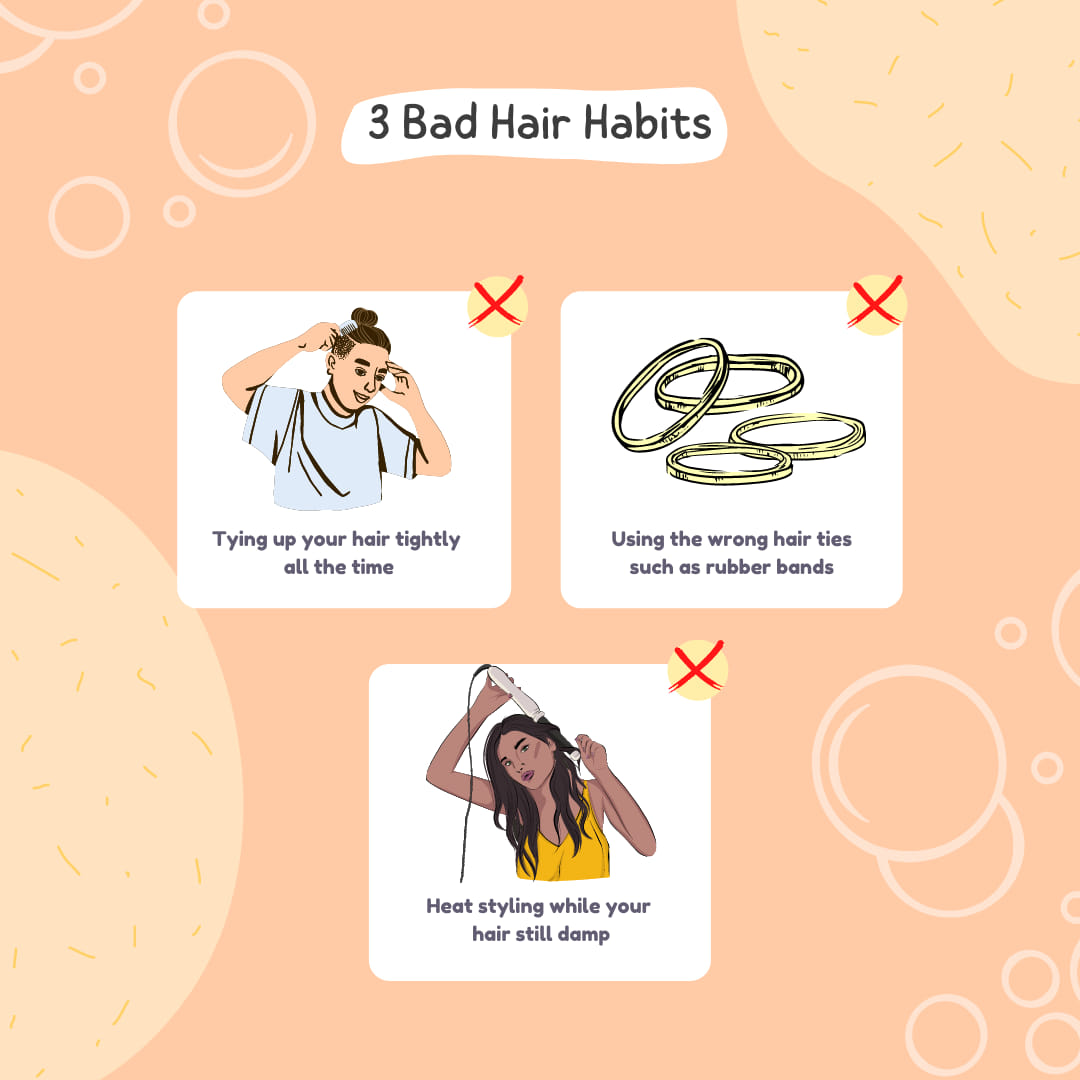 Tsaritsa HQ - Avoid these 3 bad habits to save your hair from disaster ...