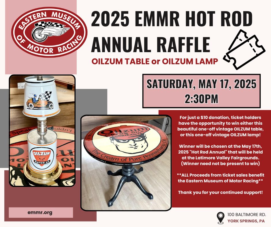 Eastern Museum of Motor Racing - 🎟️ RAFFLE ALERT! 🎟️ Tickets for our ...