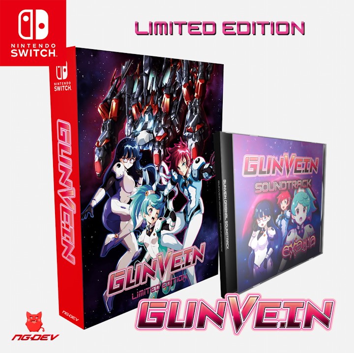新品未使用未開封美品 switch Gunvein ngdev team snk NINTENDO Switch