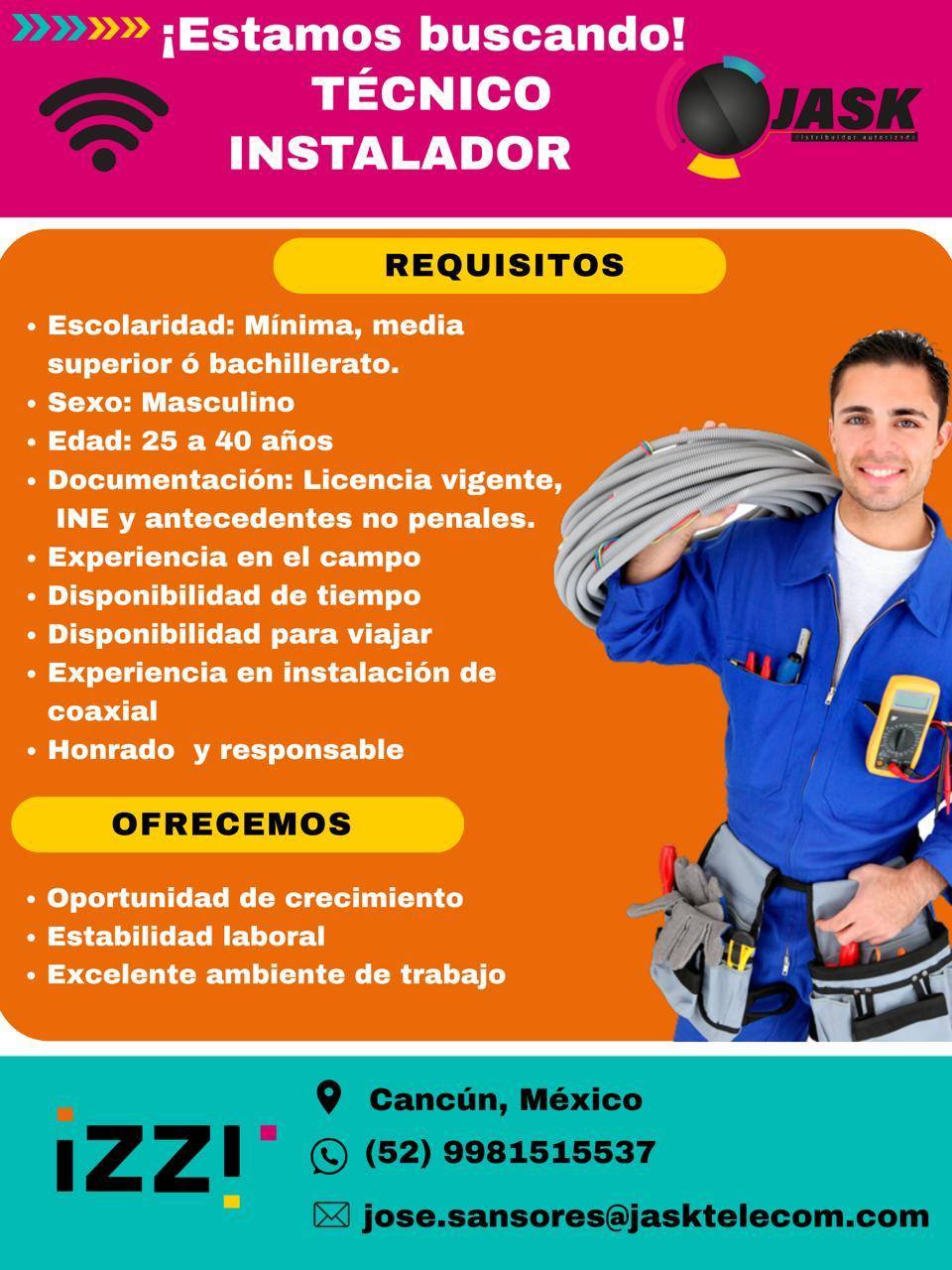 Instalacion Telecomunicaciones Jask