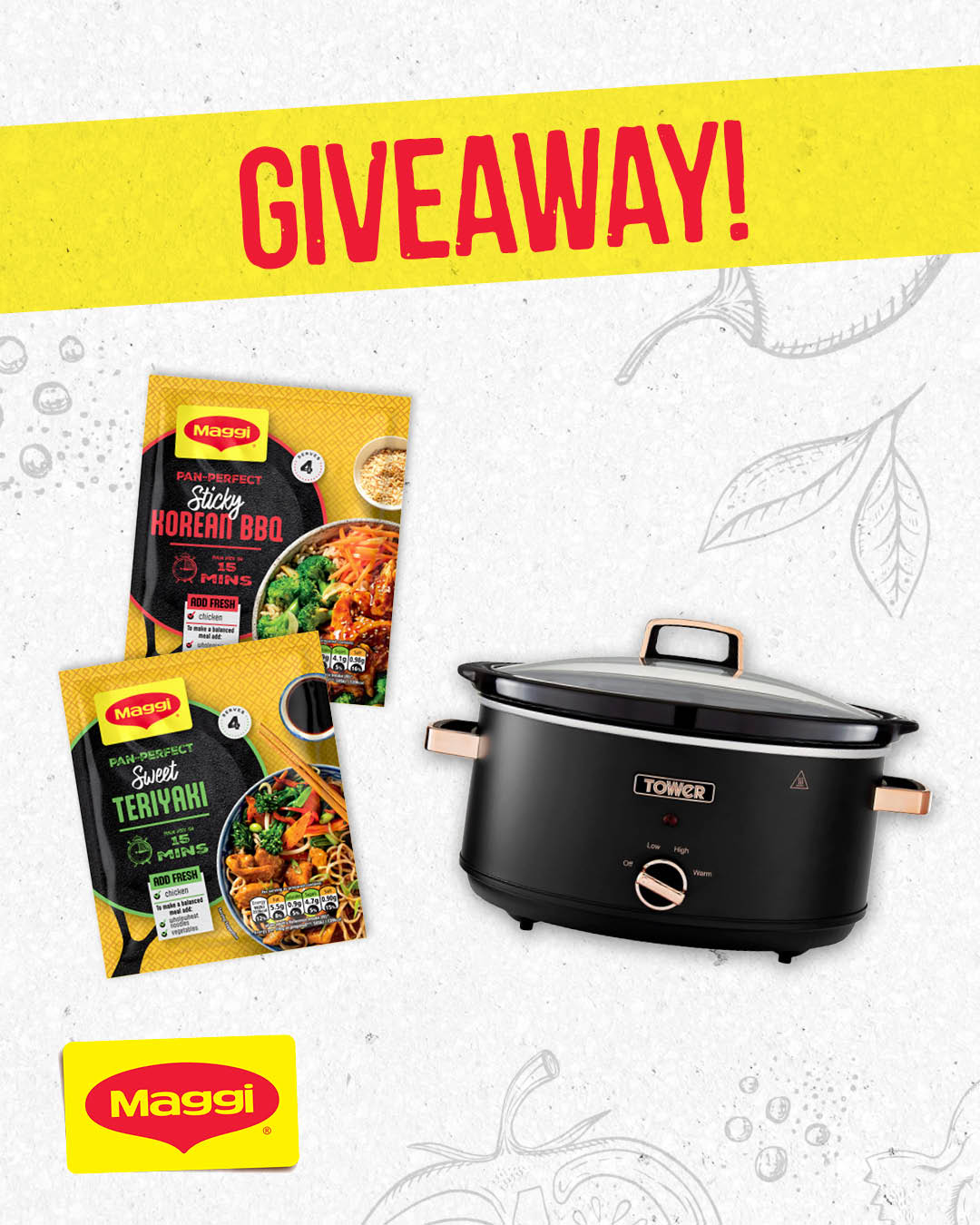 MAGGI - Slow Cooker Giveaway! 🎉 We’re excited to giveaway... | Facebook