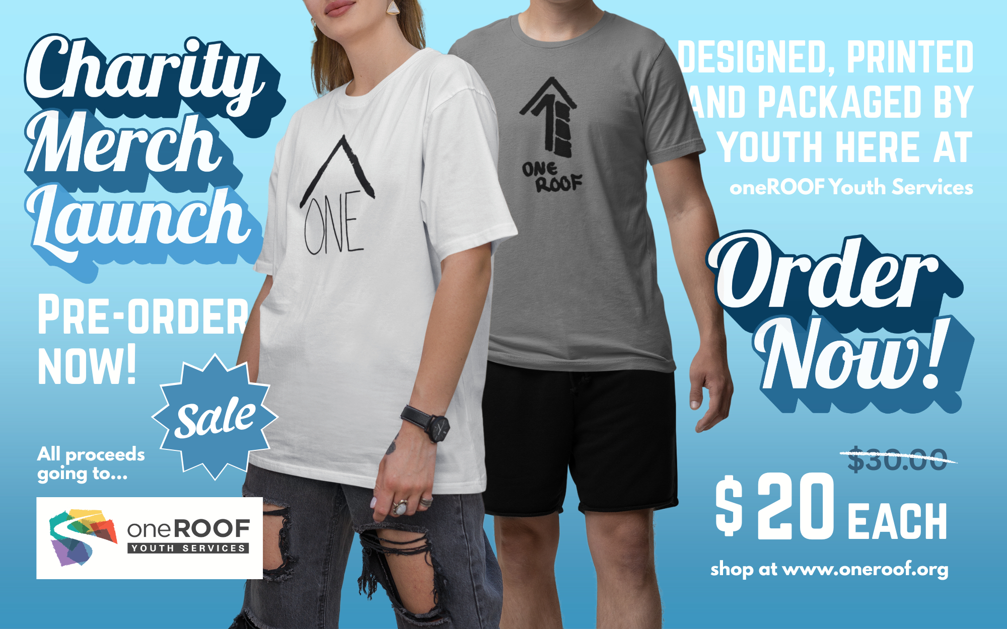 oneROOF - BUY OUR MERCH! oneROOF's first-ever line of merch is here! 🎉 ...