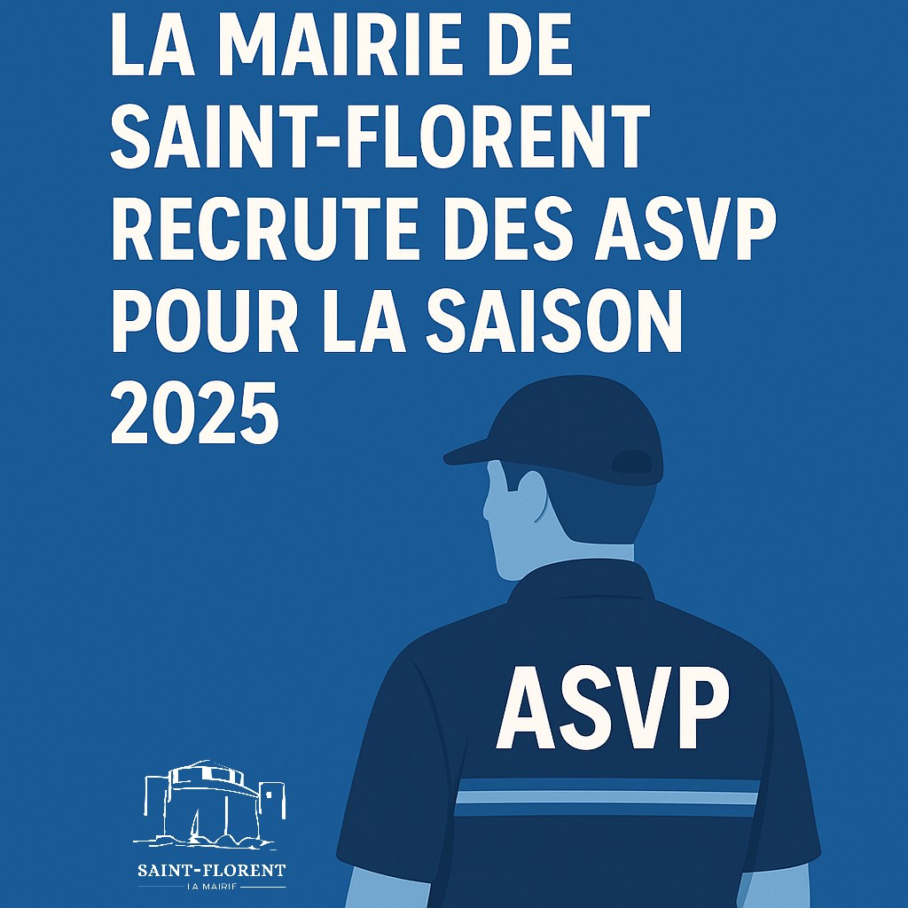 Mairie - 📢 RECRUTEMENT SAISONNIER – ASVP 2025 🚔 La commune de Saint ...
