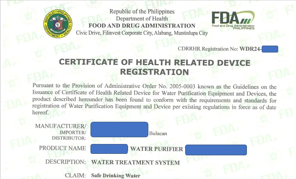 We are excited to announce the successful FDA Philippines Certification ...
