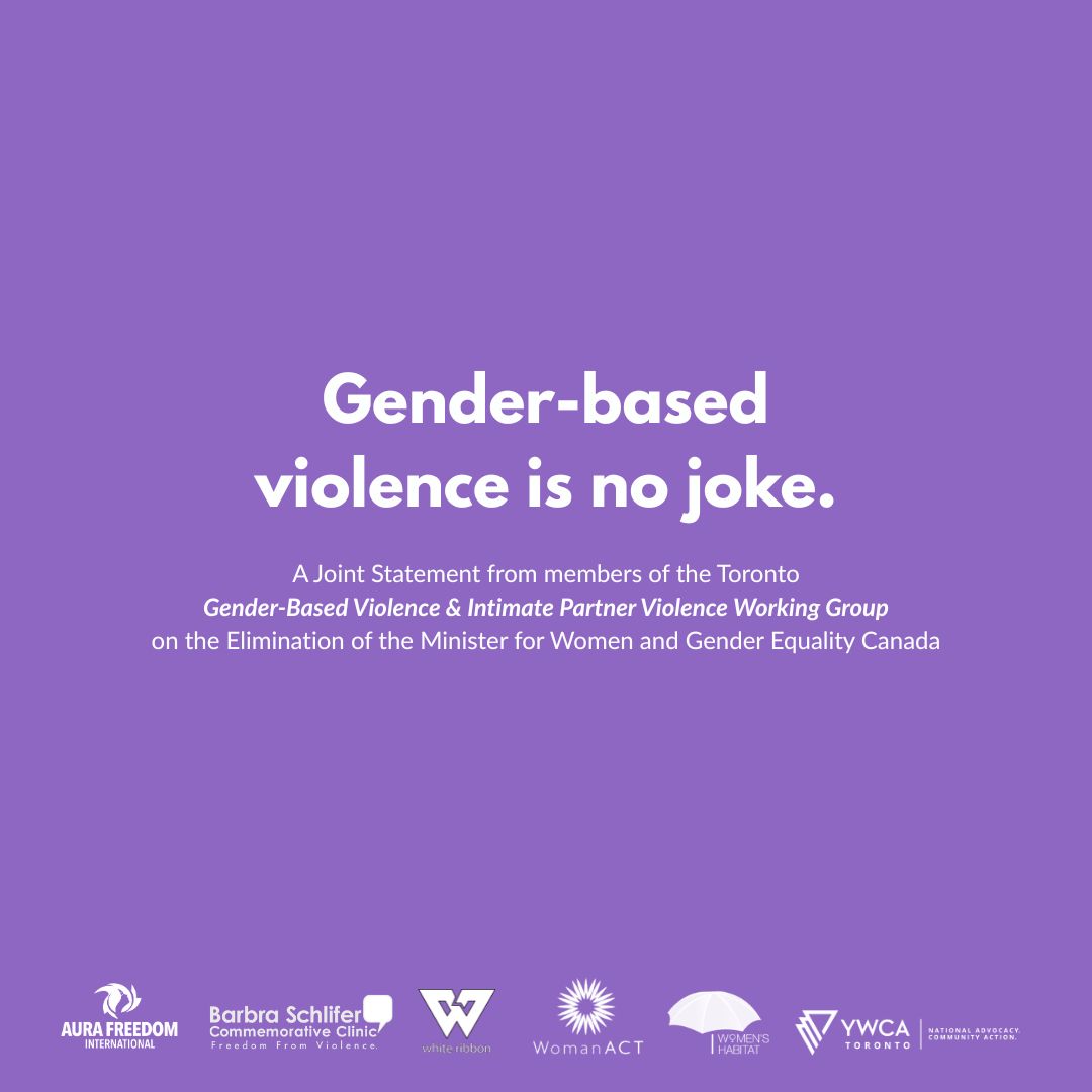 YWCA Toronto - April Fools? Not when it comes to gender-based violence ...
