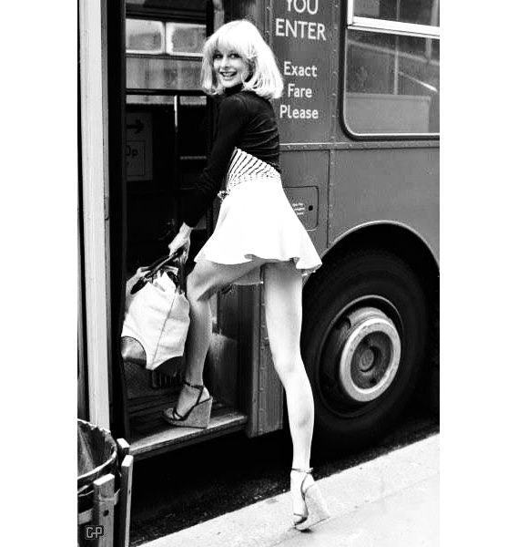 The designer is known for popularising the miniskirt