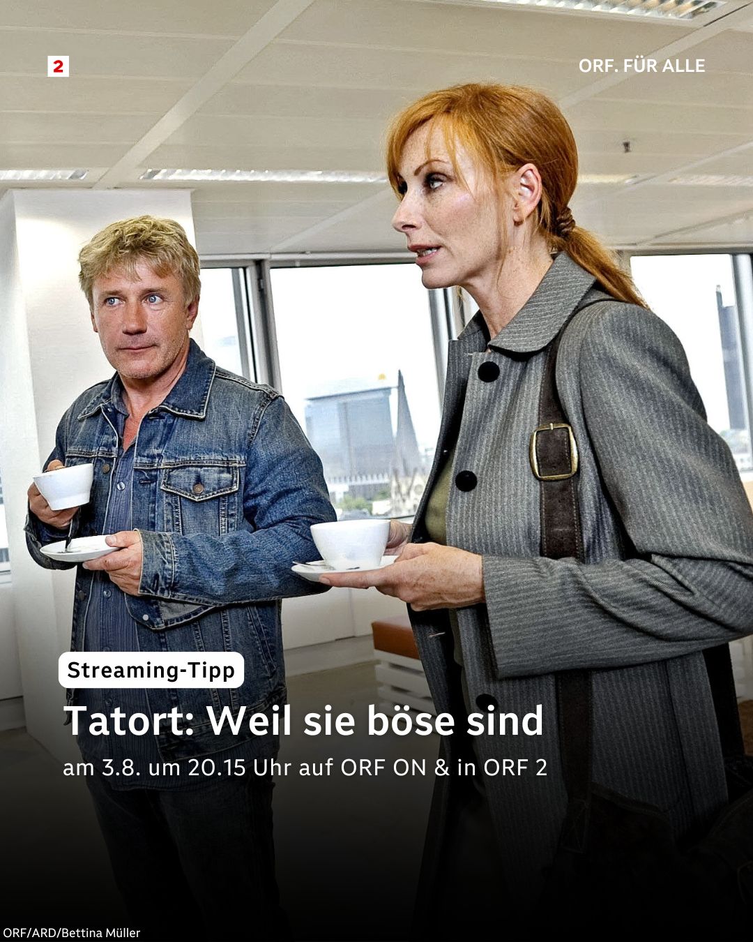 ORF - Mehrere Morde innerhalb einer Familie rufen Andrea Sawatzki und ...