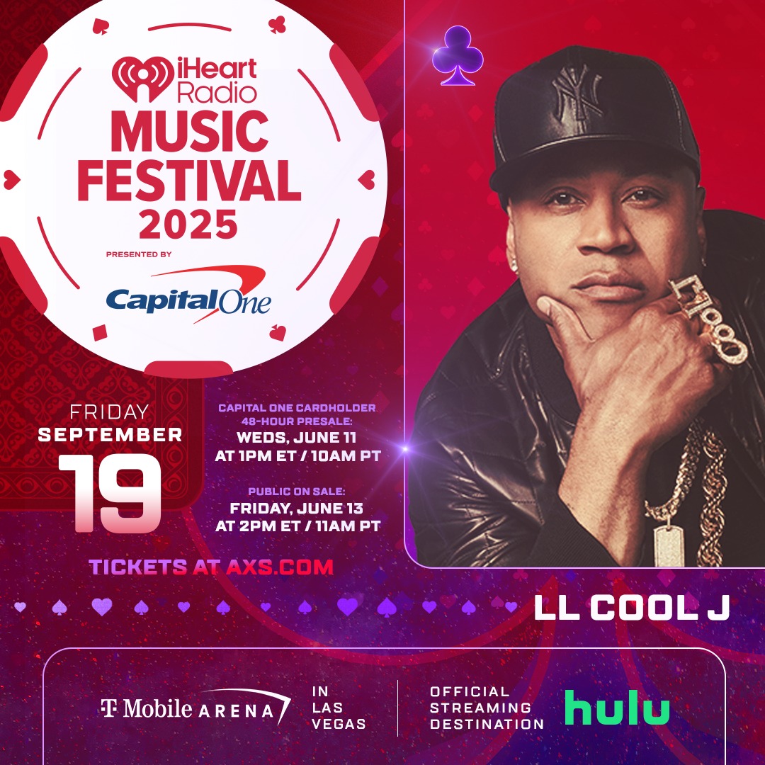 iHeartRadio - ⭐️: LL COOL J 📅: Friday Sept. 19th 📍: #iHeartFestival ...