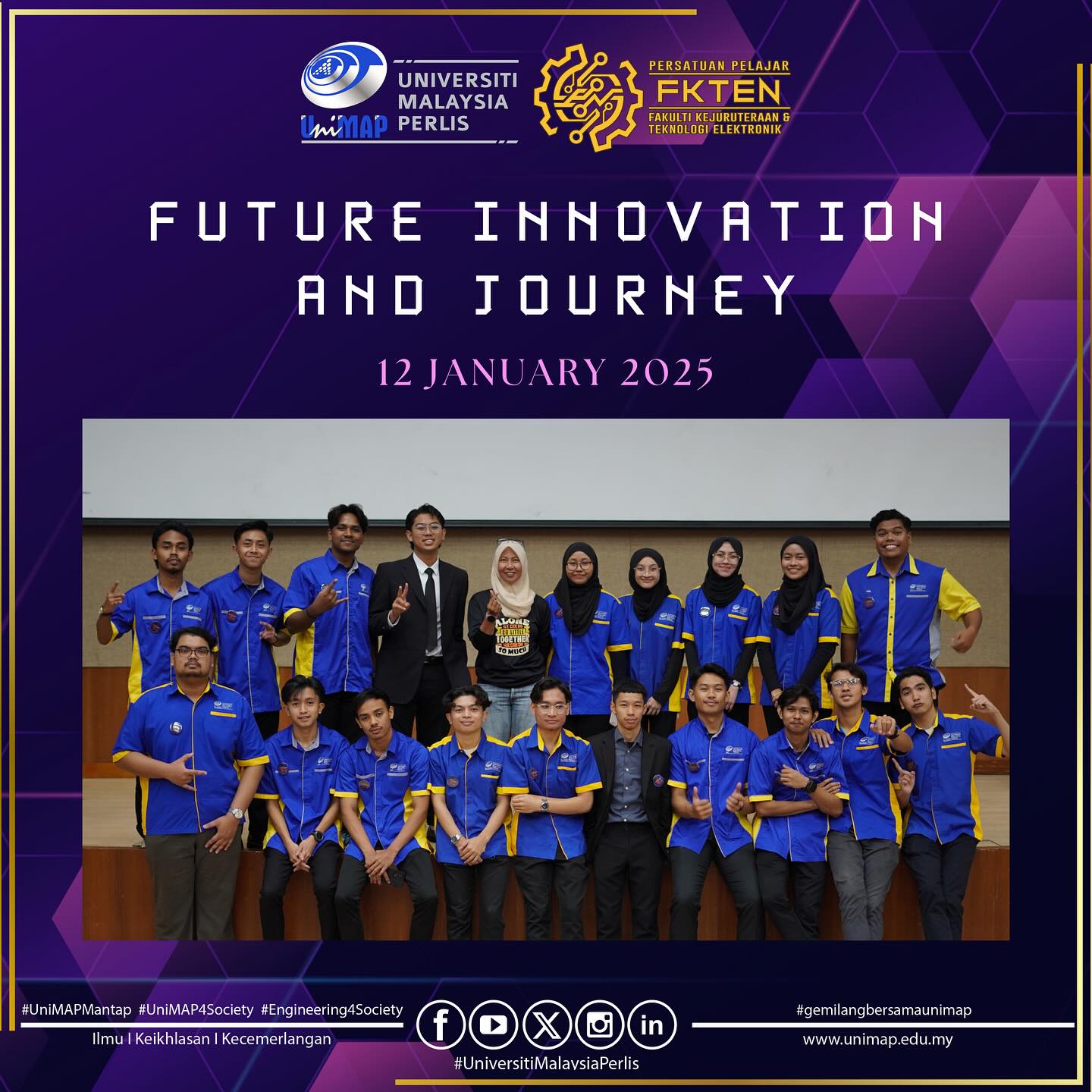 [*FUTURE INNOVATION AND JOURNEY : CAREER TALK*] Assalamualaikum dan ...