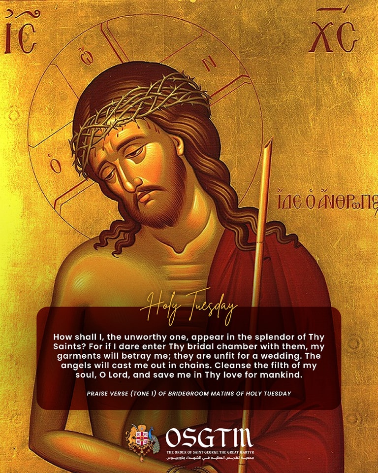 The Holy - Reflecting on the humility and sacrifice of Holy Tuesday ...