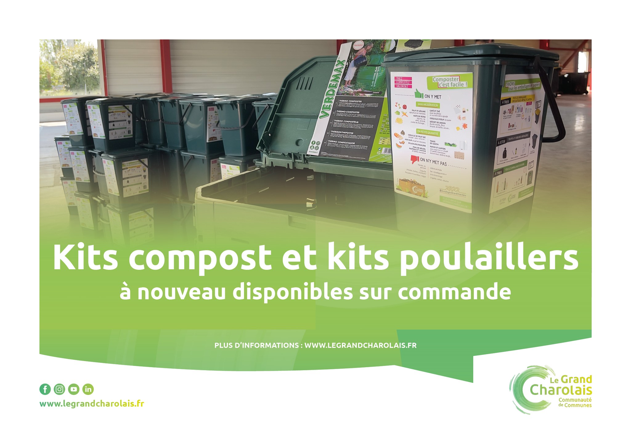 Le Grand Charolais - 🐔 | Commandez votre composteur et votre poulailler ...