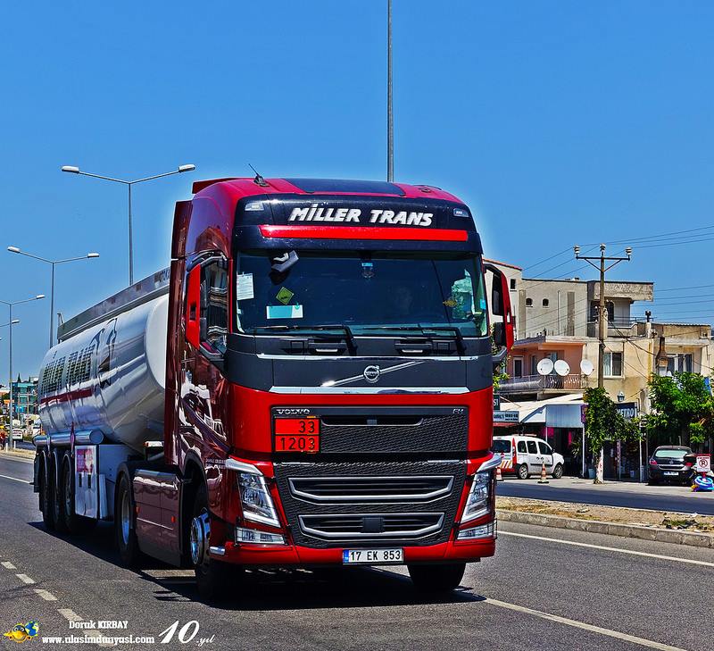 Ulaşım Dünyası - • Volvo FH IV • 17 EK 853 / Miller Trans...
