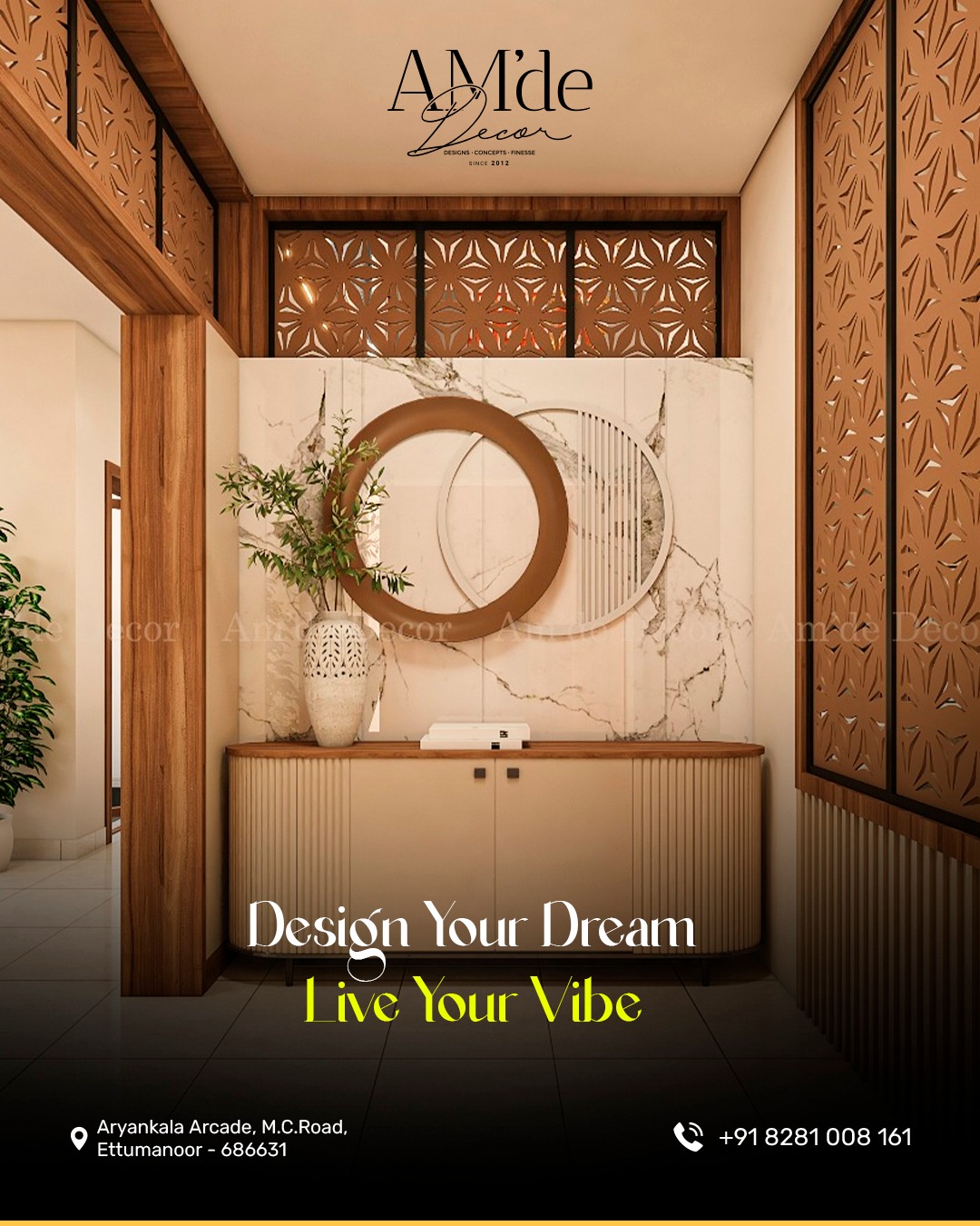 AM - Design your dream space that speaks your vibe with AM'de Decor ...