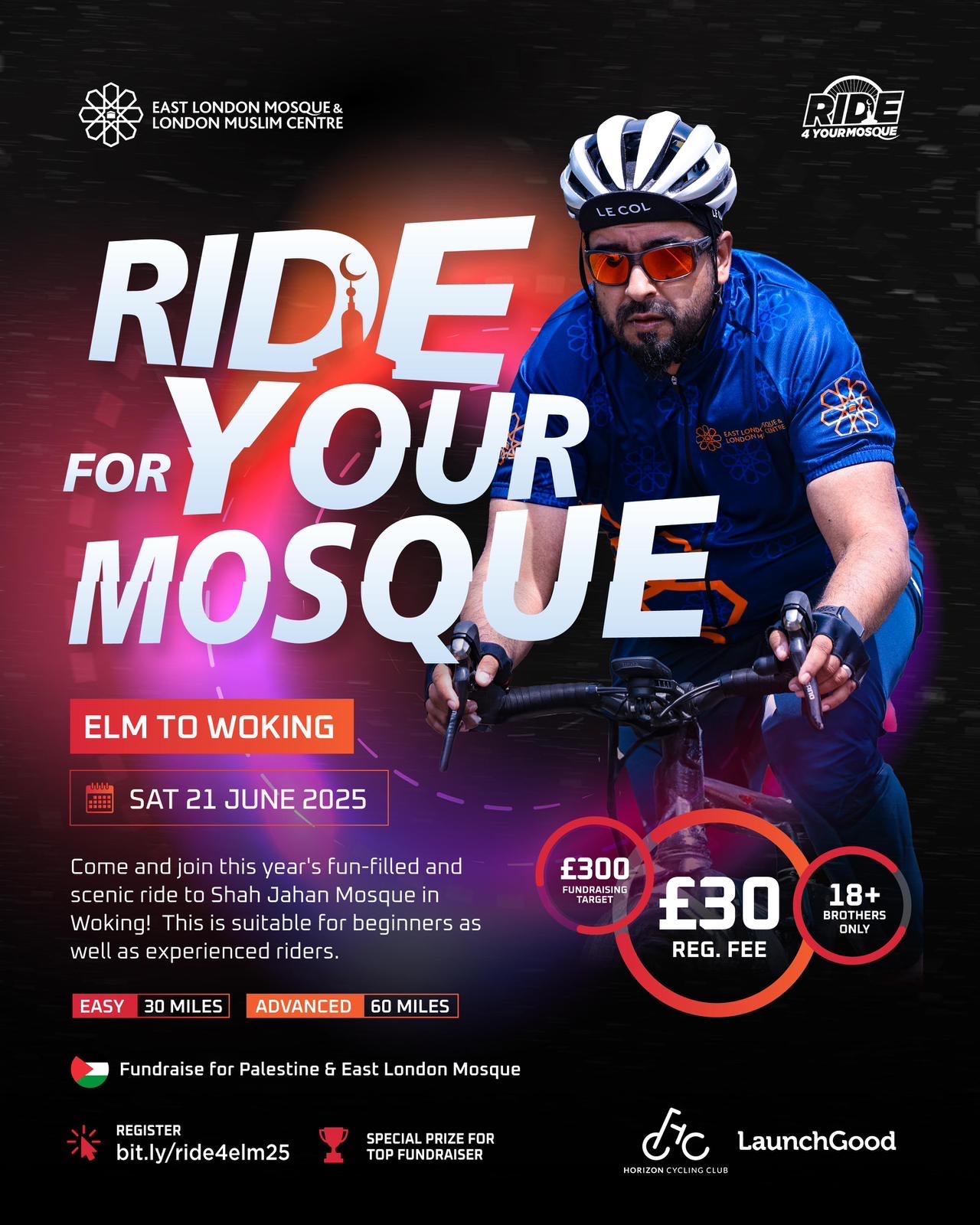 East - 🚴‍♂️ Ride 4 Your Mosque is back for 2025! - One ride, two causes ...