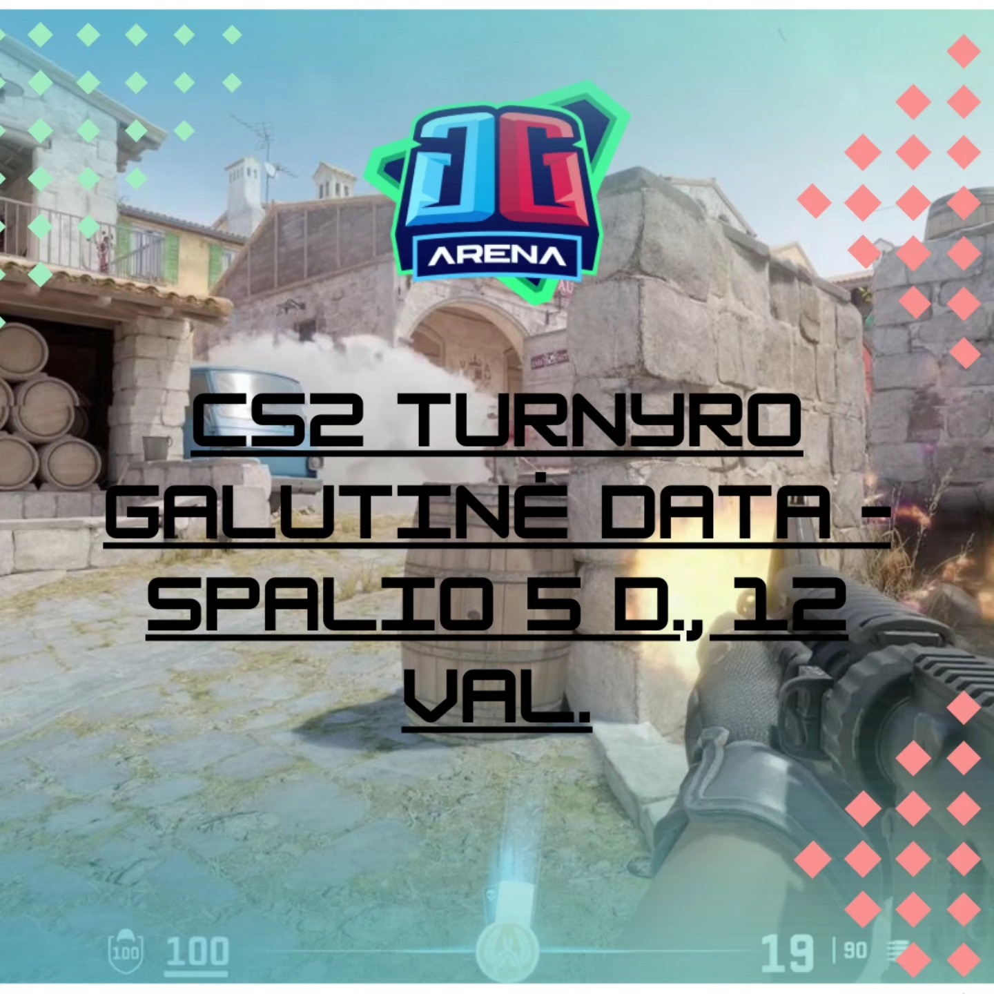 GG Arena - CS2 TURNYRAS – GALUTINĖ DATA: Spalio 5 d. nuo... | Facebook