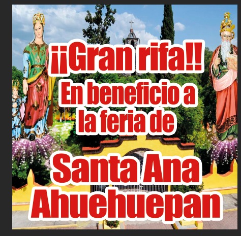 Feria Santa Ana Ahuehuepan