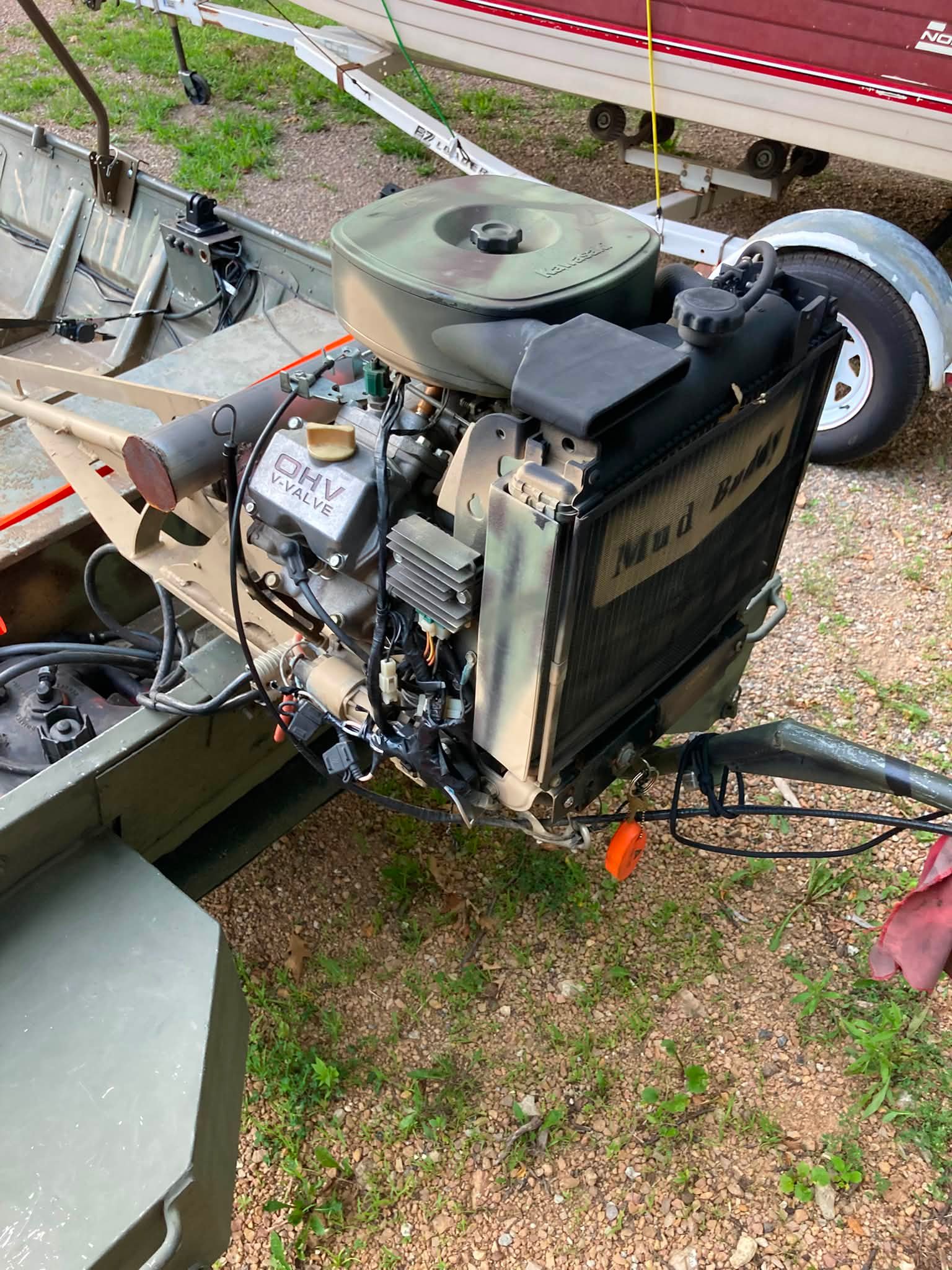 What is the engine model of this Kawasaki 29hp engine?