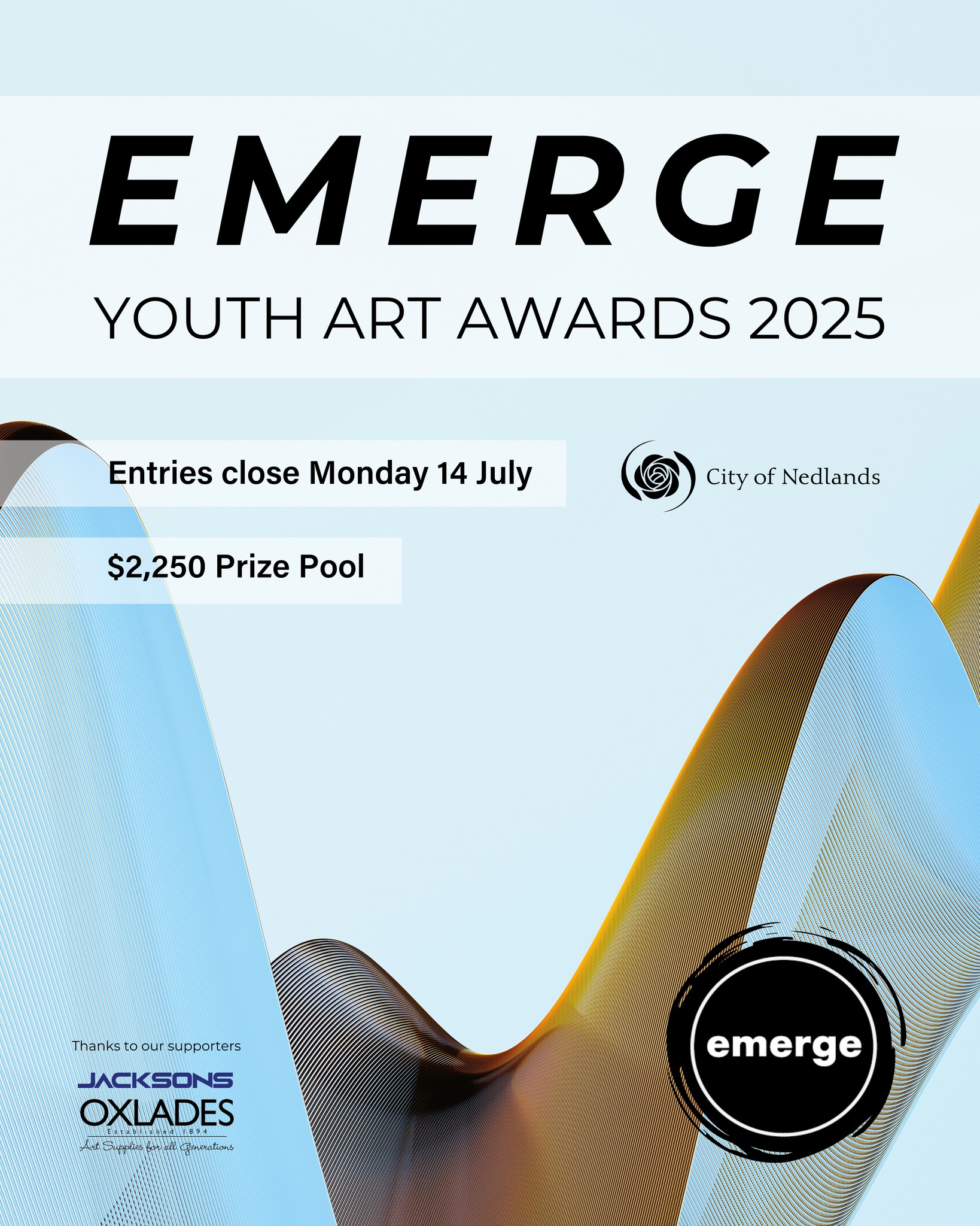 City - The prestigious Emerge Youth Art Awards is back in 2025 for its ...