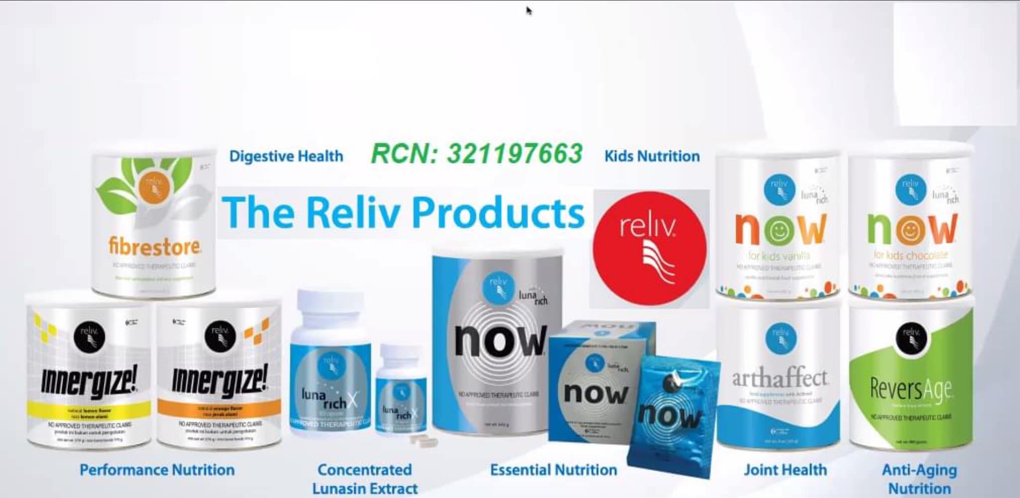Reliv Now For Kids Baguio
